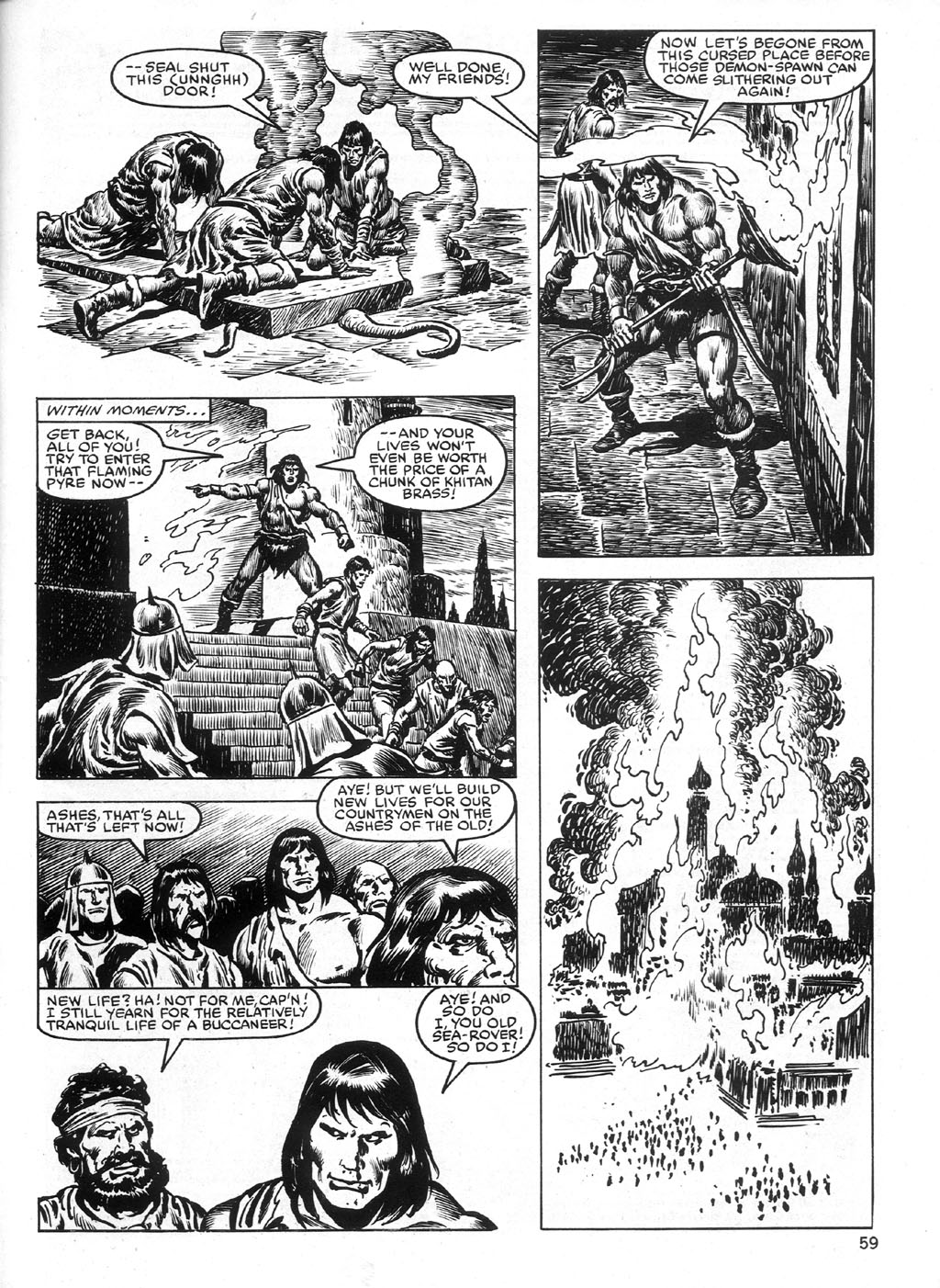 Read online The Savage Sword Of Conan comic -  Issue #99 - 58