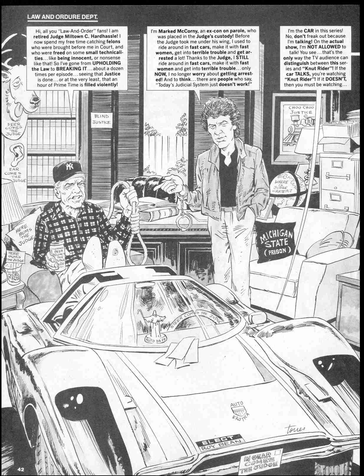 Read online MAD comic -  Issue #252 - 44