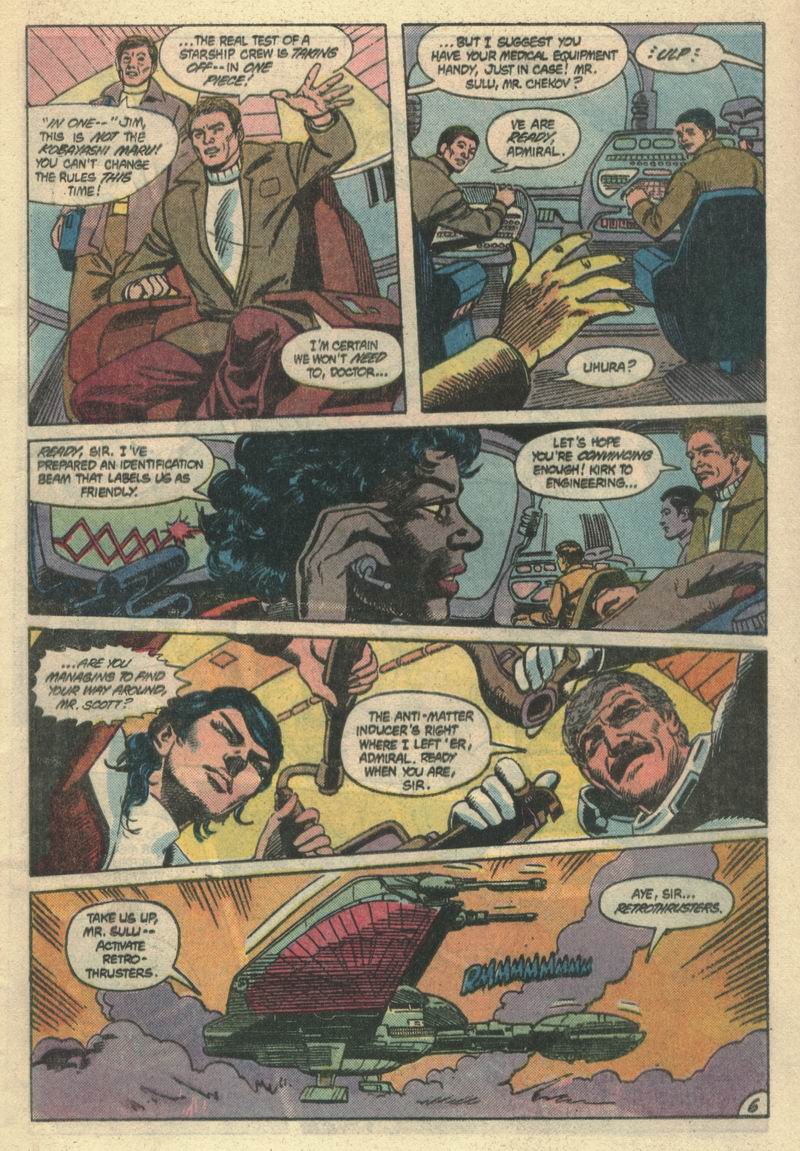 Read online Star Trek (1984) comic -  Issue #9 - 7