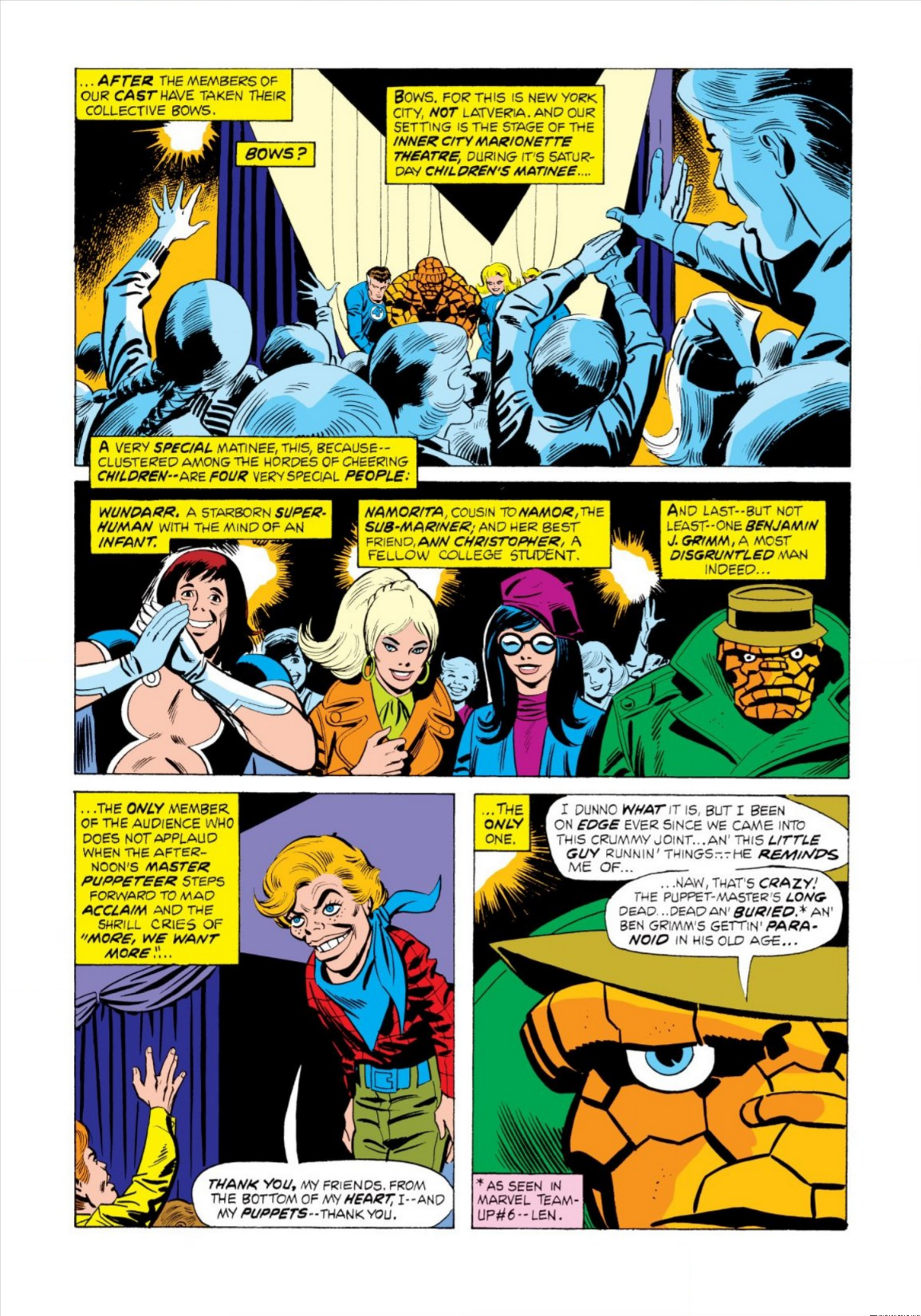 Read online Marvel Masterworks: Marvel Two-In-One comic -  Issue # TPB 1 (Part 3) - 3