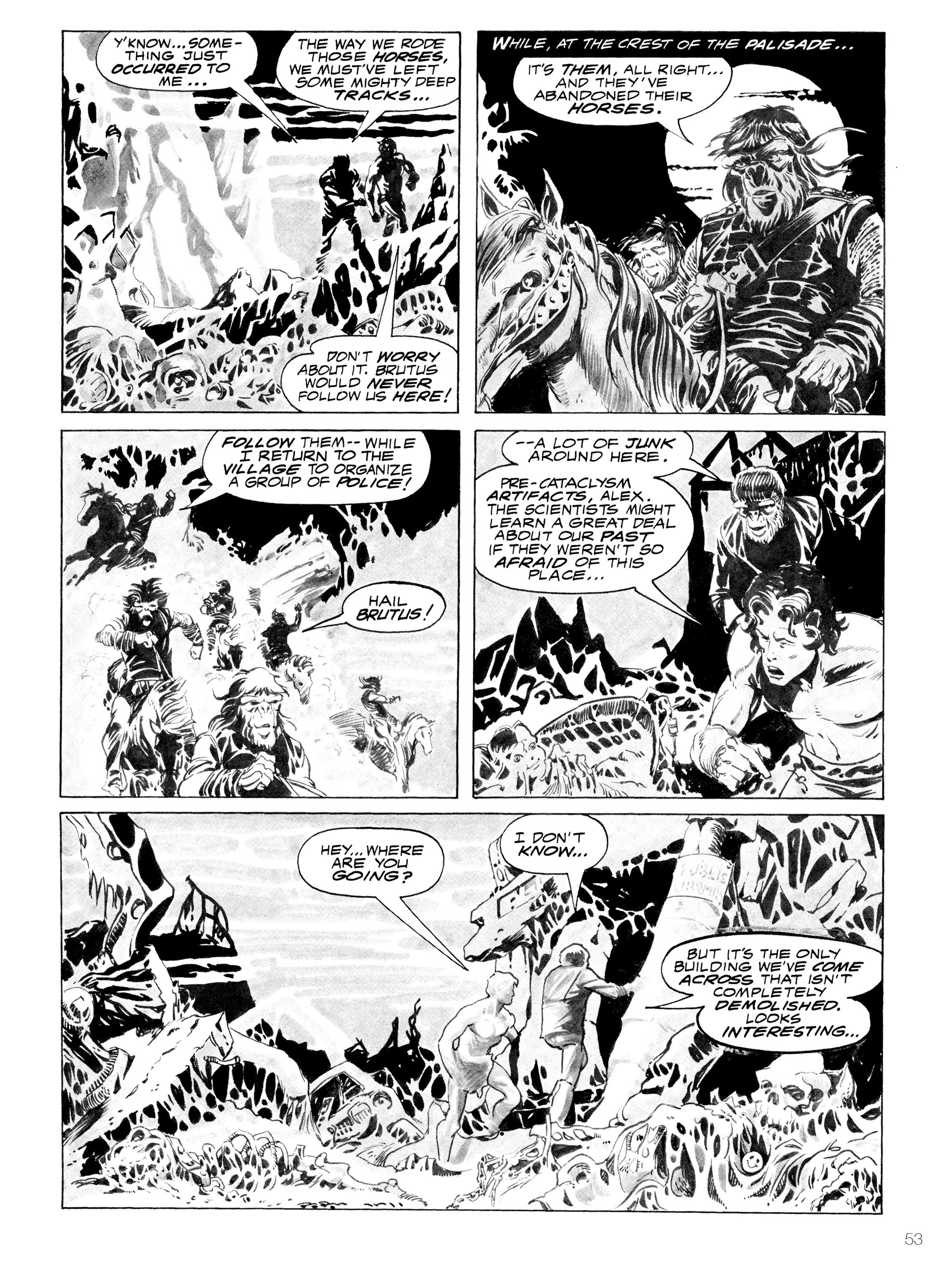 Read online Planet of the Apes: Archive comic -  Issue # TPB 1 (Part 1) - 49