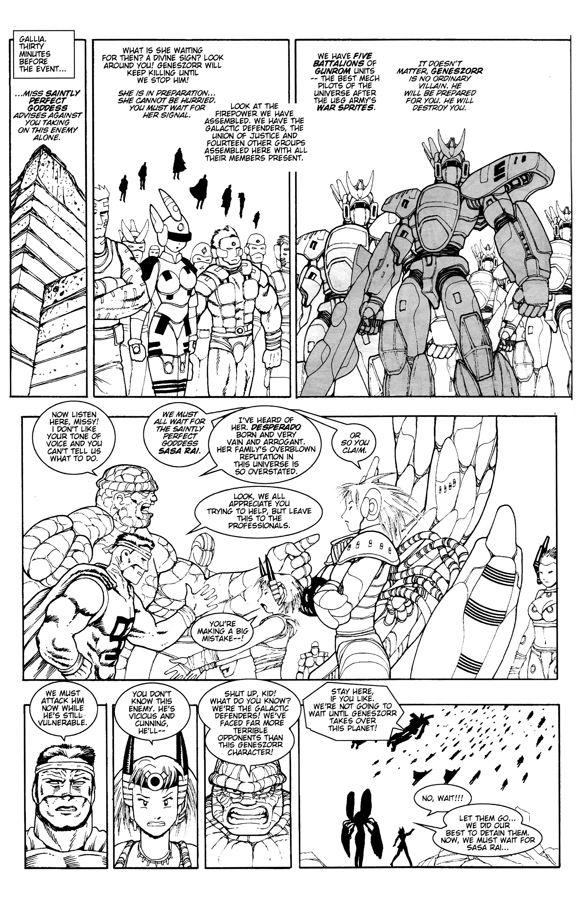 Read online Battle Girlz comic -  Issue #4 - 10