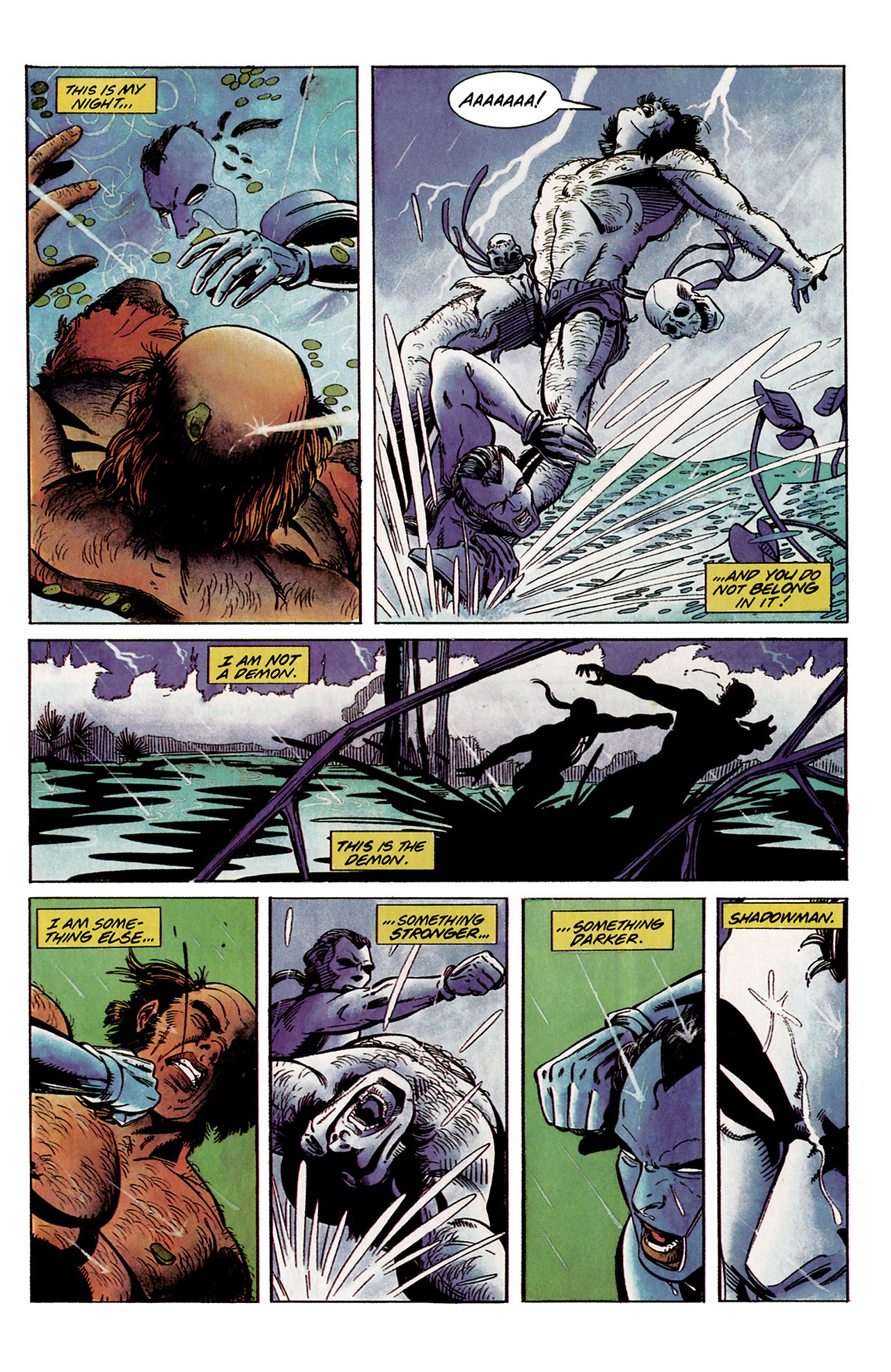 Read online Shadowman (1992) comic -  Issue #2 - 22