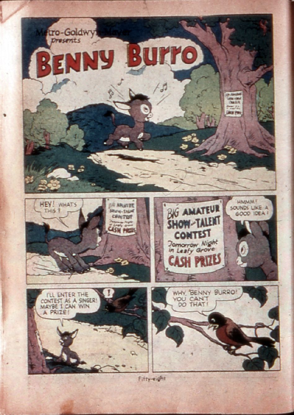 Read online Our Gang Comics comic -  Issue #3 - 60