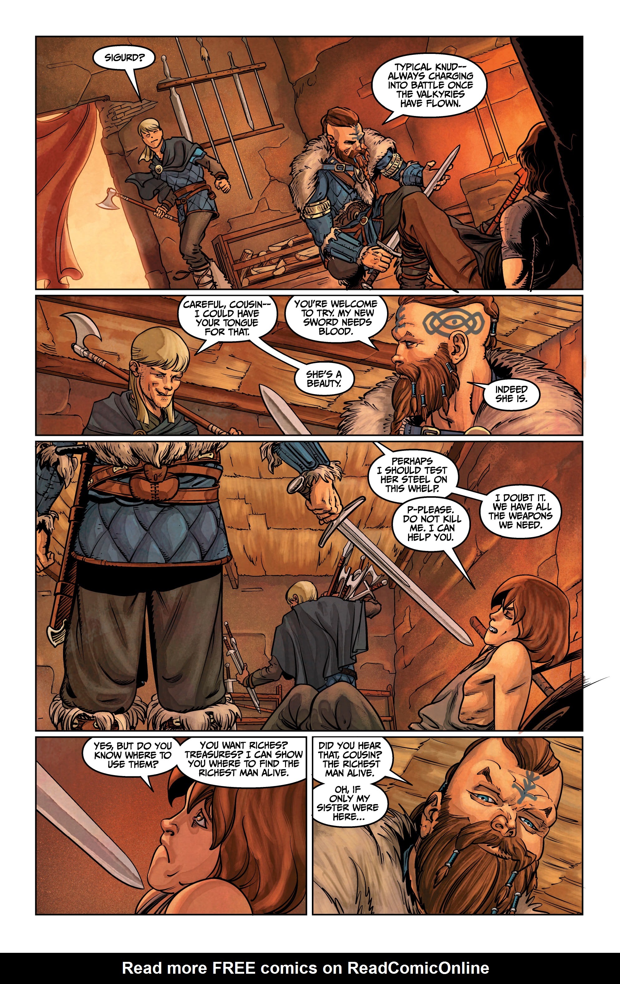Read online Assassin's Creed Valhalla: Song of Glory comic -  Issue #1 - 11