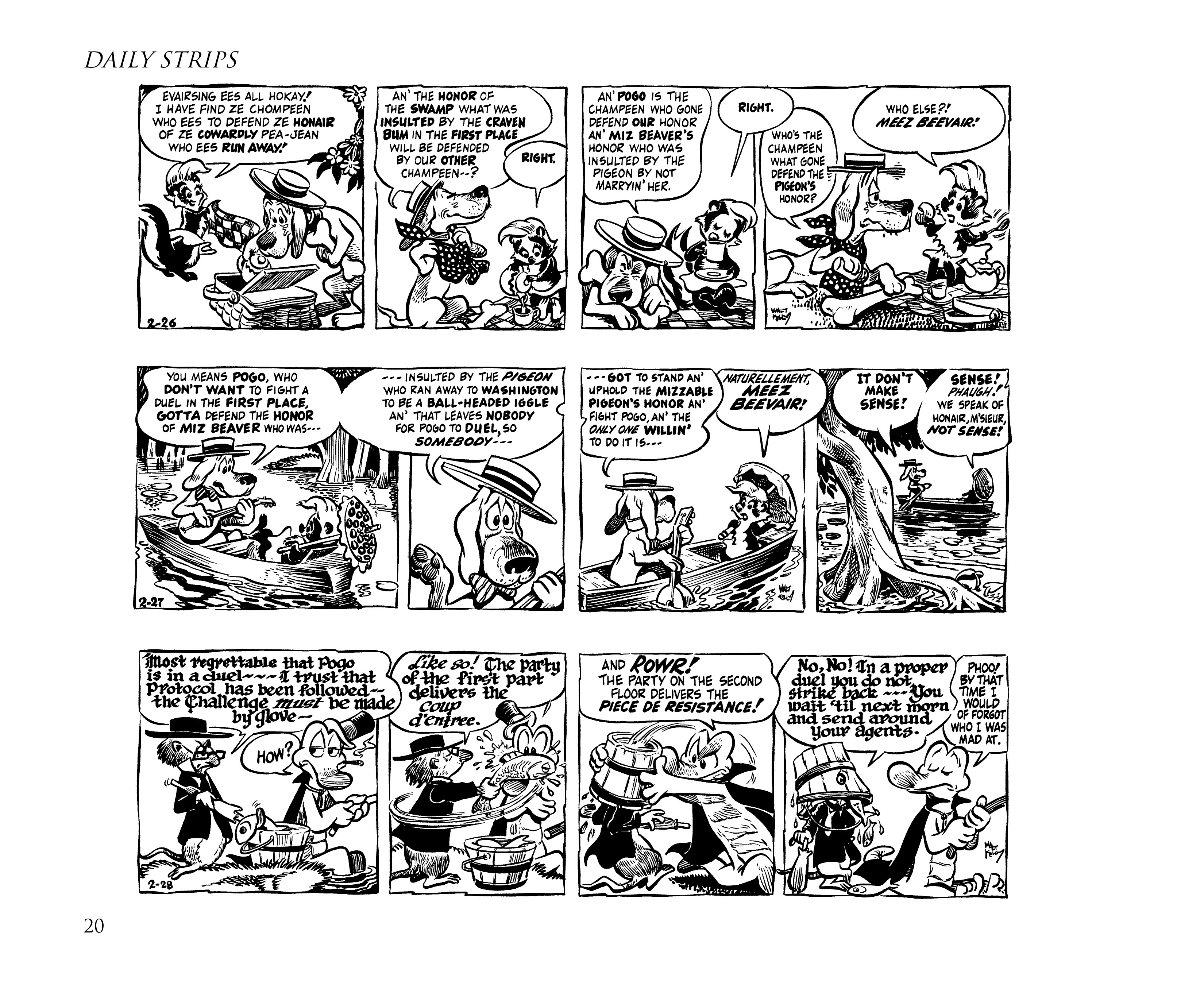Read online Pogo by Walt Kelly: The Complete Syndicated Comic Strips comic -  Issue # TPB 2 (Part 1) - 38