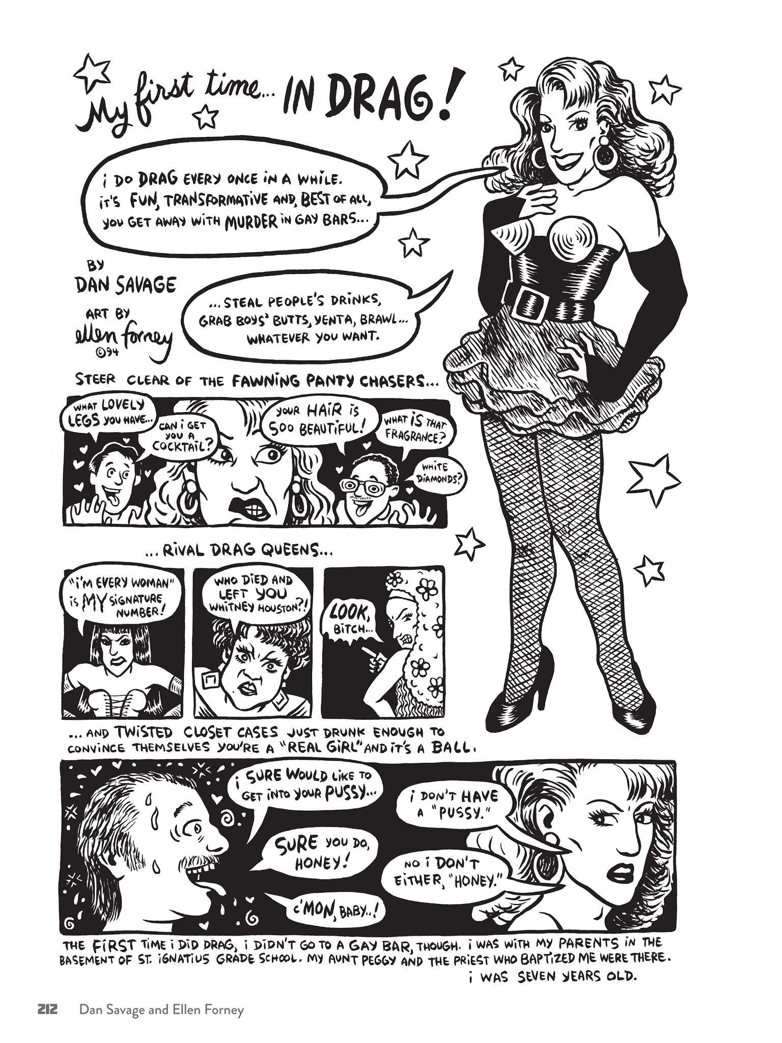 Read online No Straight Lines: Four Decades of Queer Comics comic -  Issue # TPB - 225