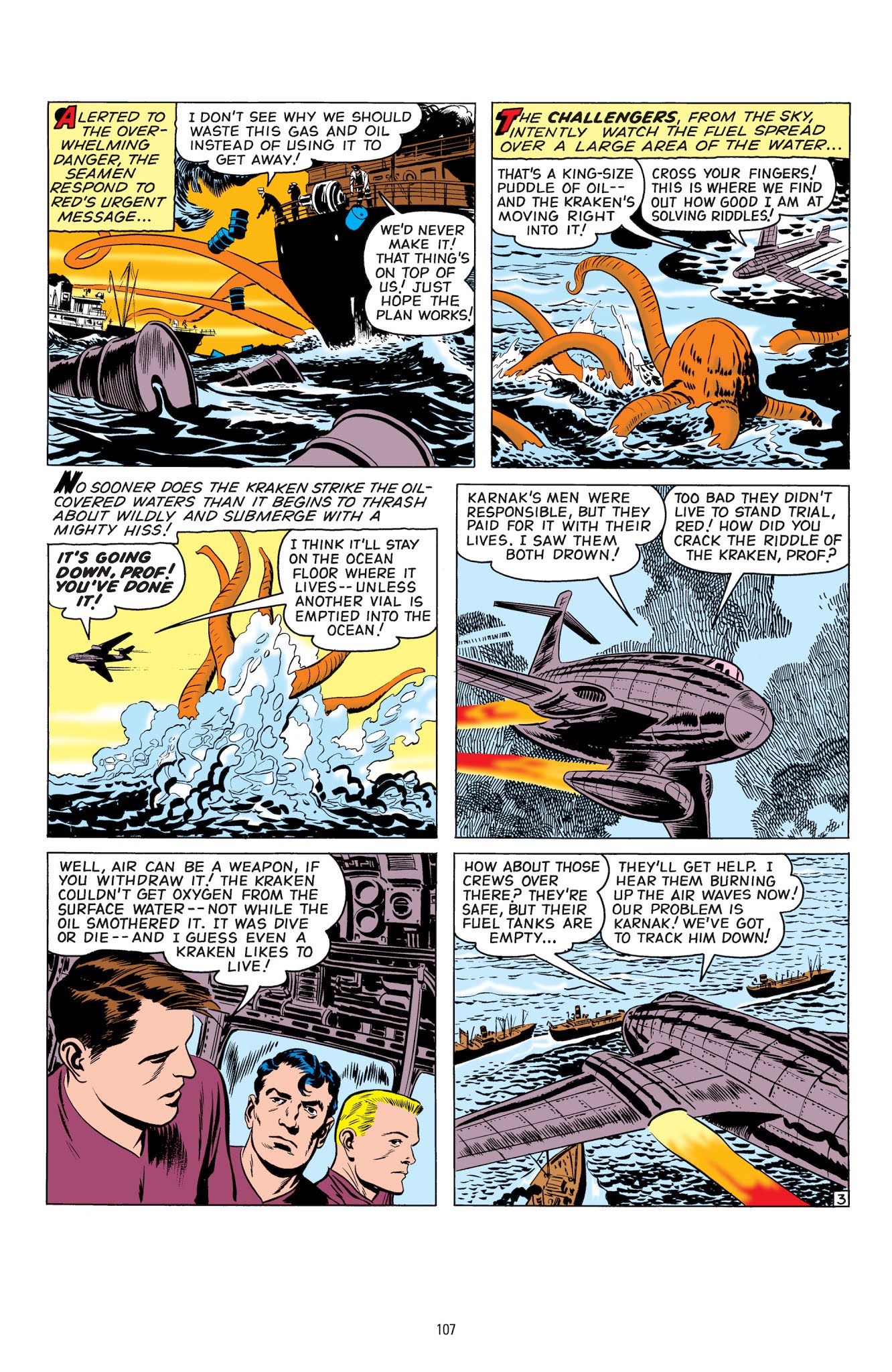 Read online Challengers of the Unknown by Jack Kirby comic -  Issue # TPB (Part 2) - 7