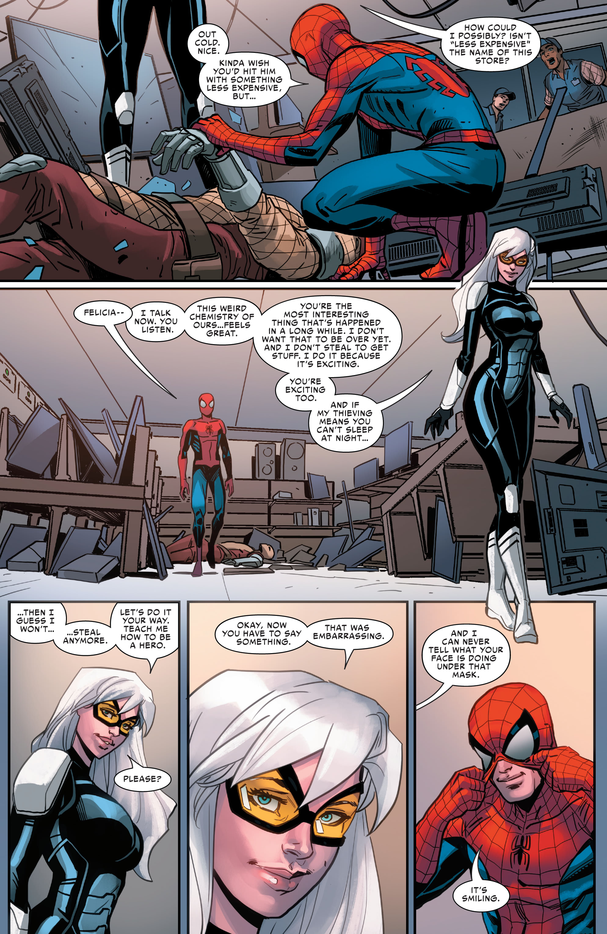 Read online Marvel's Spider-Man: The Black Cat Strikes comic -  Issue #2 - 12