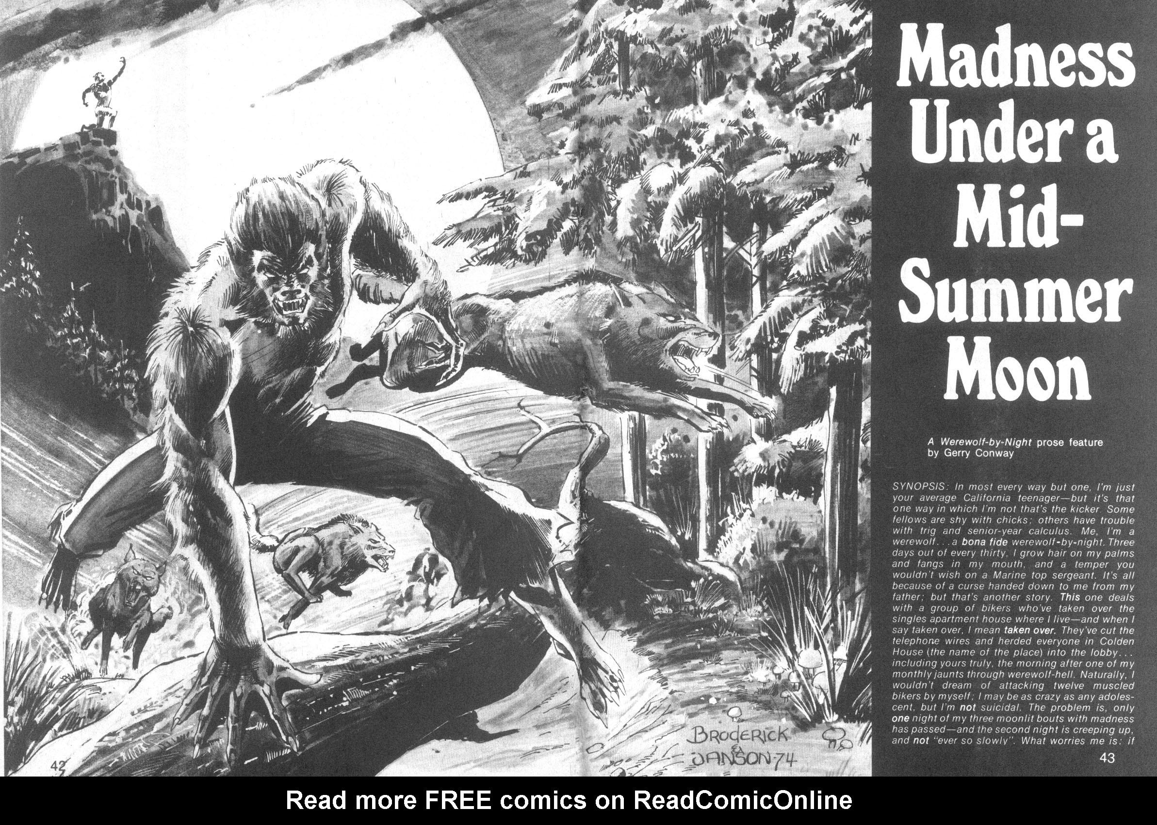 Read online Monsters Unleashed (1973) comic -  Issue #7 - 42