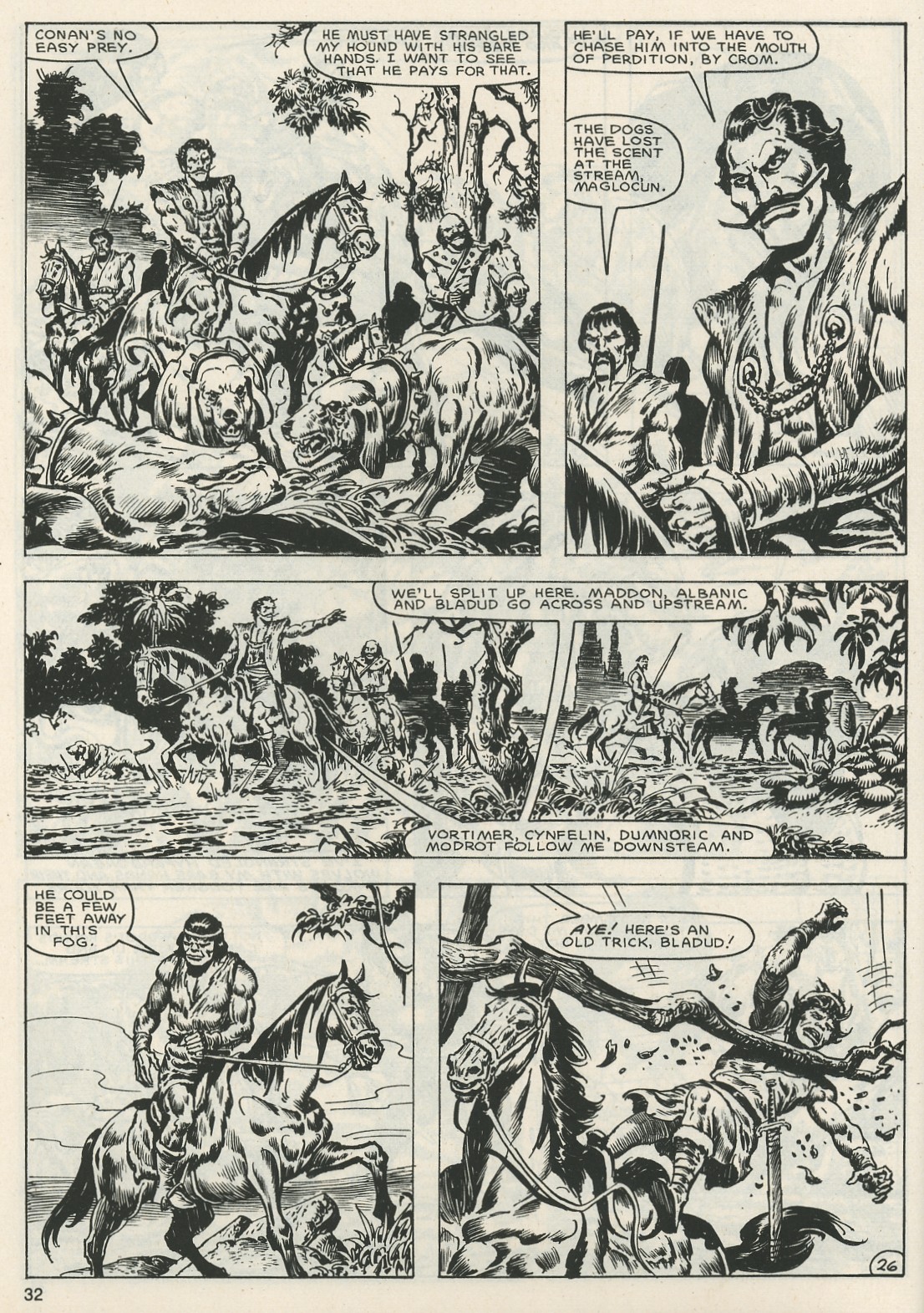 Read online The Savage Sword Of Conan comic -  Issue #119 - 31