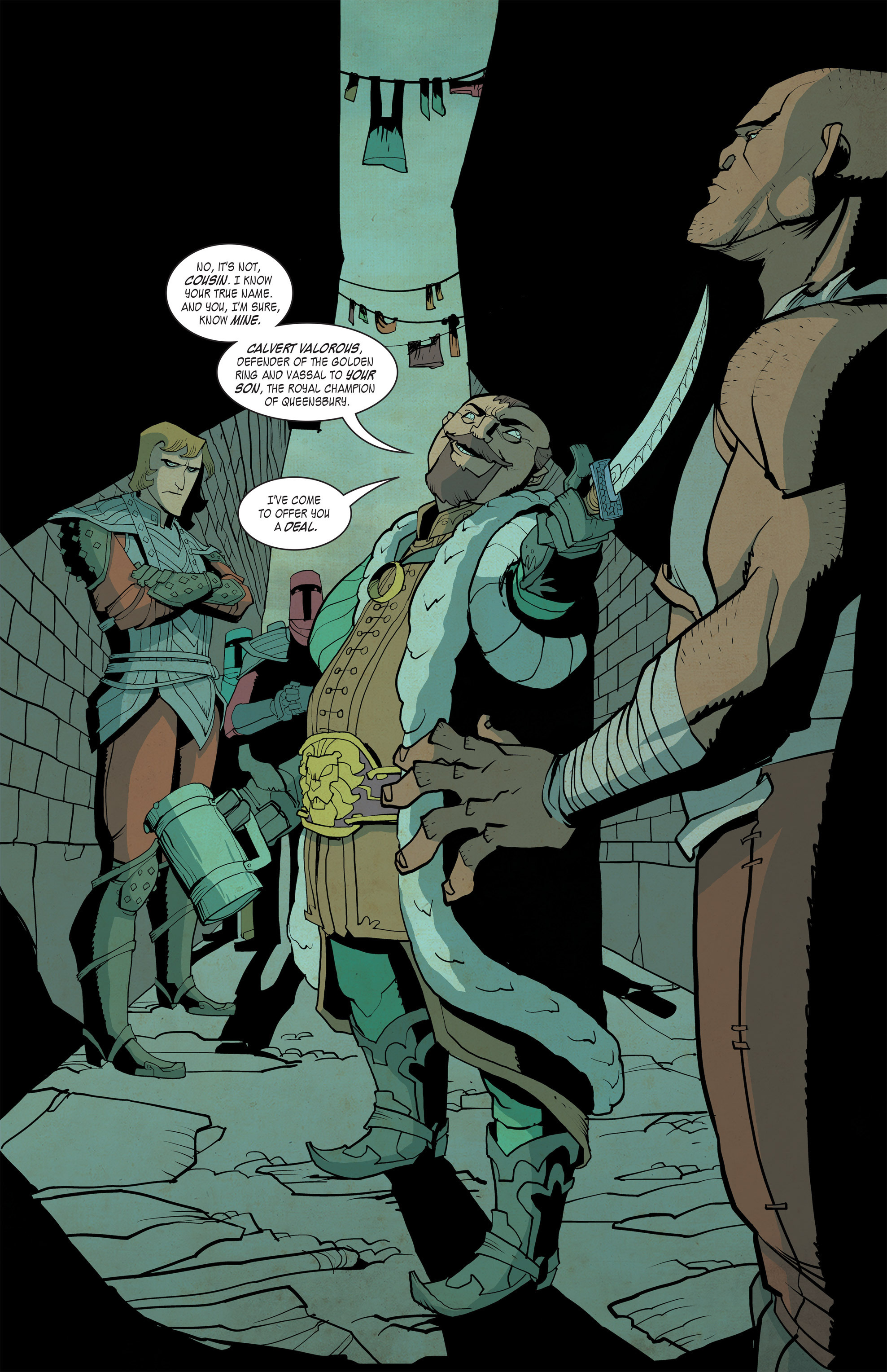 Read online Kings and Canvas comic -  Issue #2 - 19