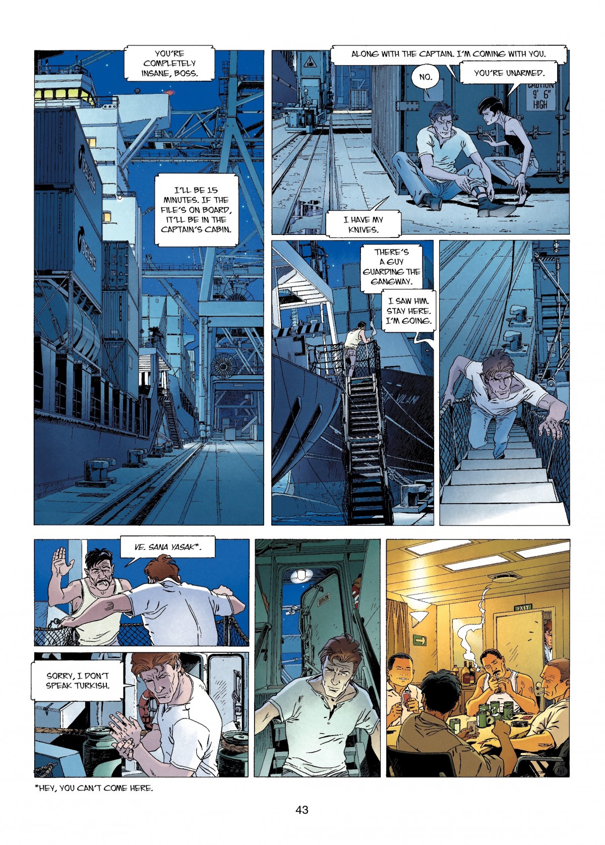 Read online Largo Winch comic -  Issue # TPB 13 - 43