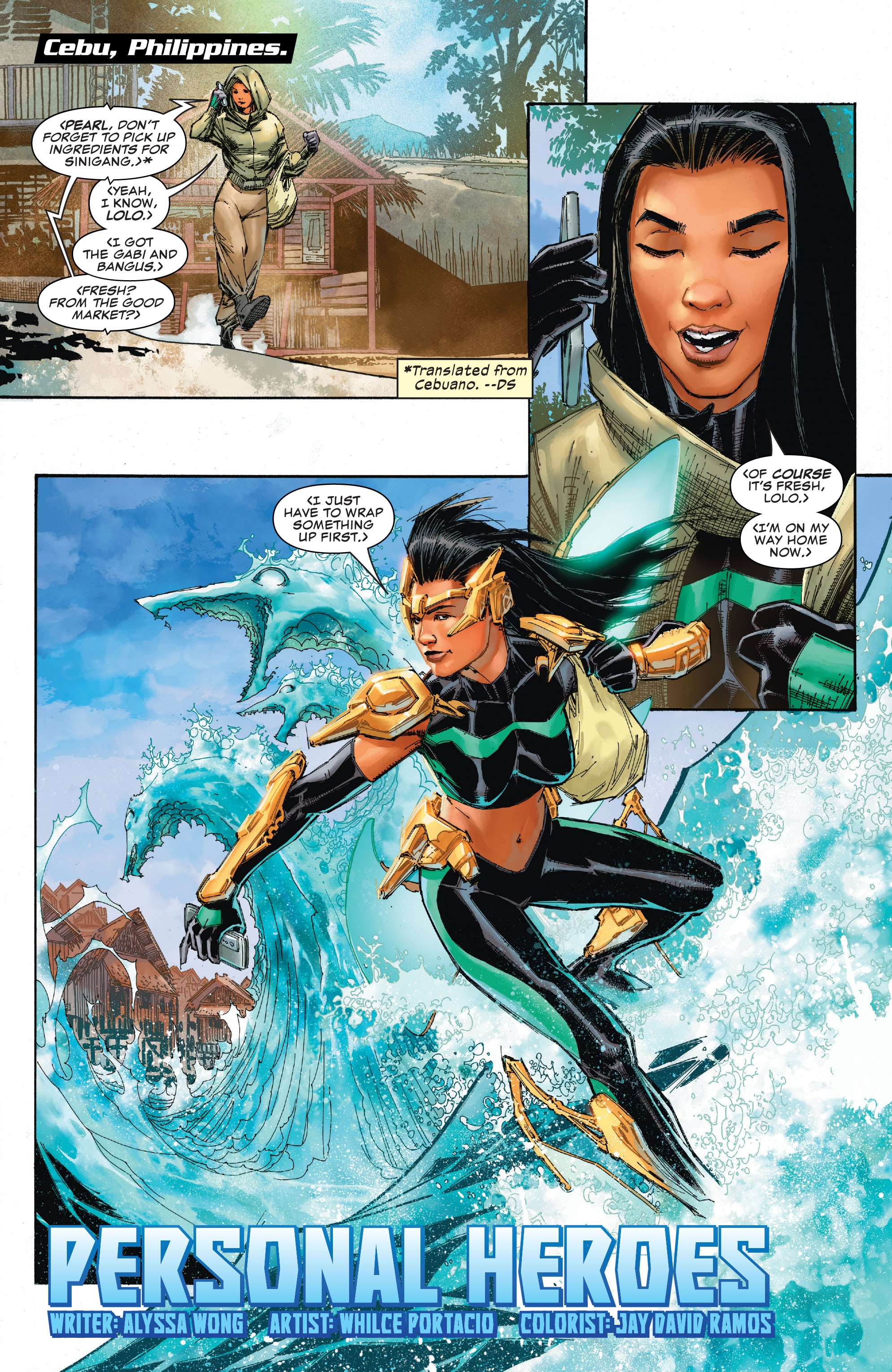 Read online Free Comic Book Day 2022 comic -  Issue # Marvel Voices - 17
