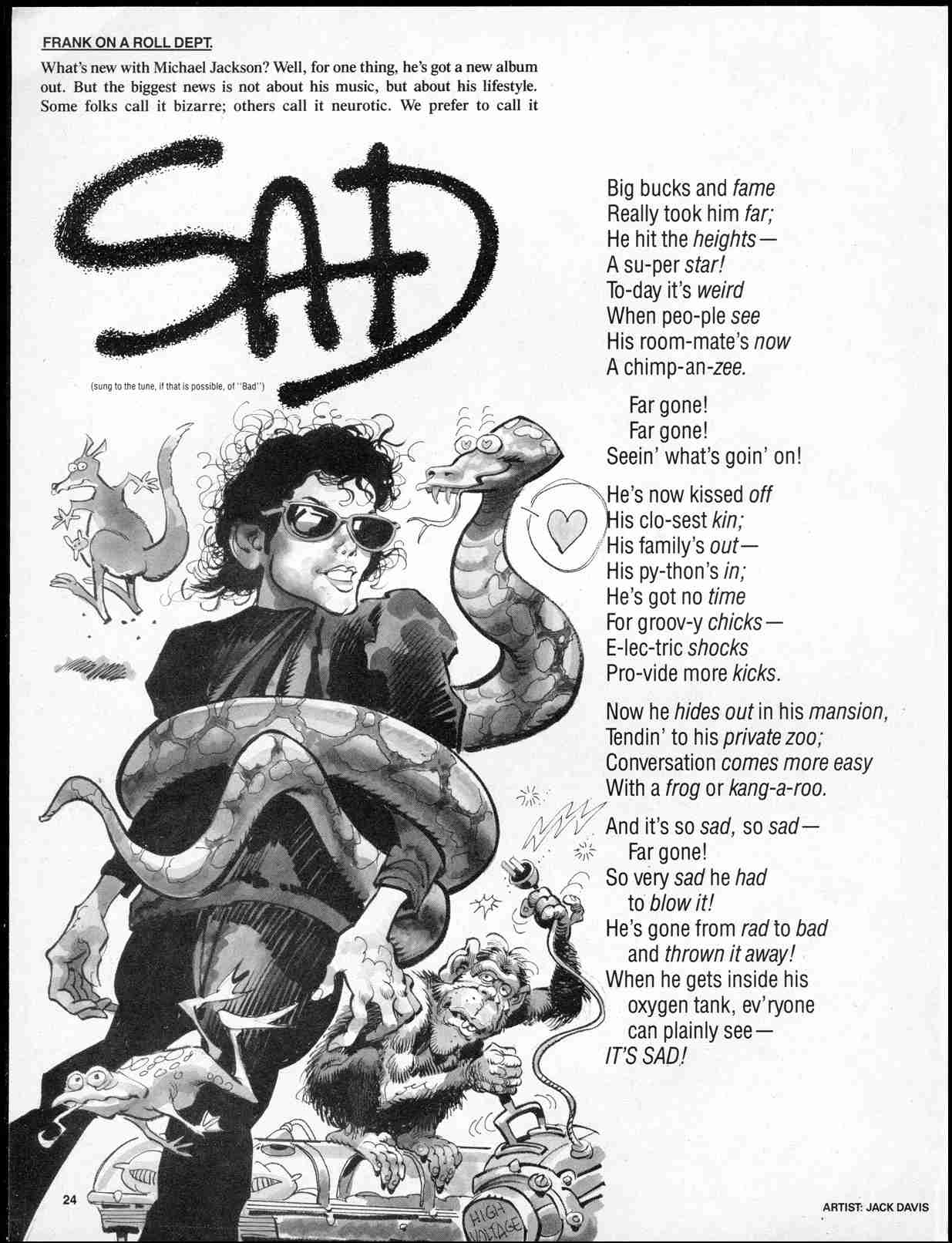 Read online MAD comic -  Issue #277 - 26