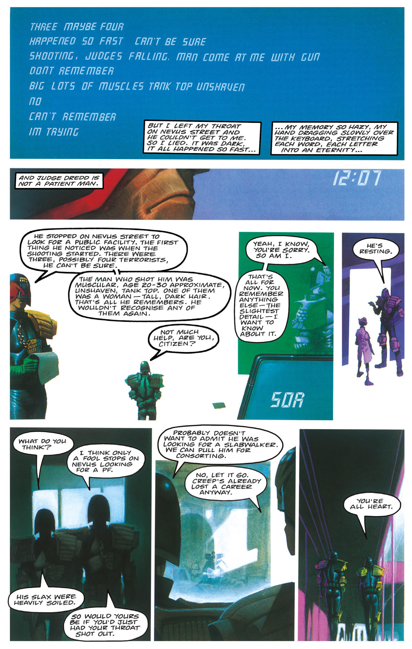 Read online Essential Judge Dredd: America comic -  Issue # TPB (Part 1) - 78