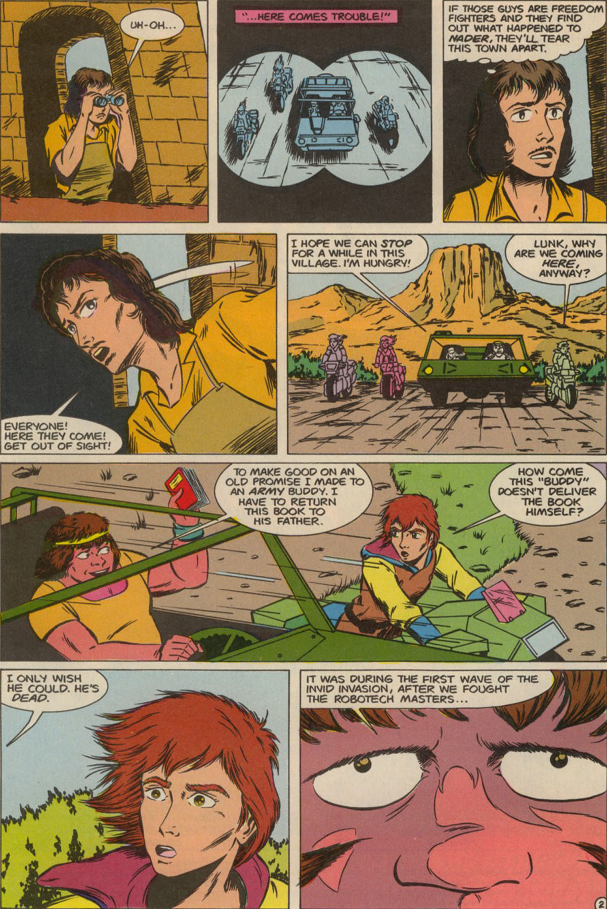 Read online Robotech The New Generation comic -  Issue #7 - 4