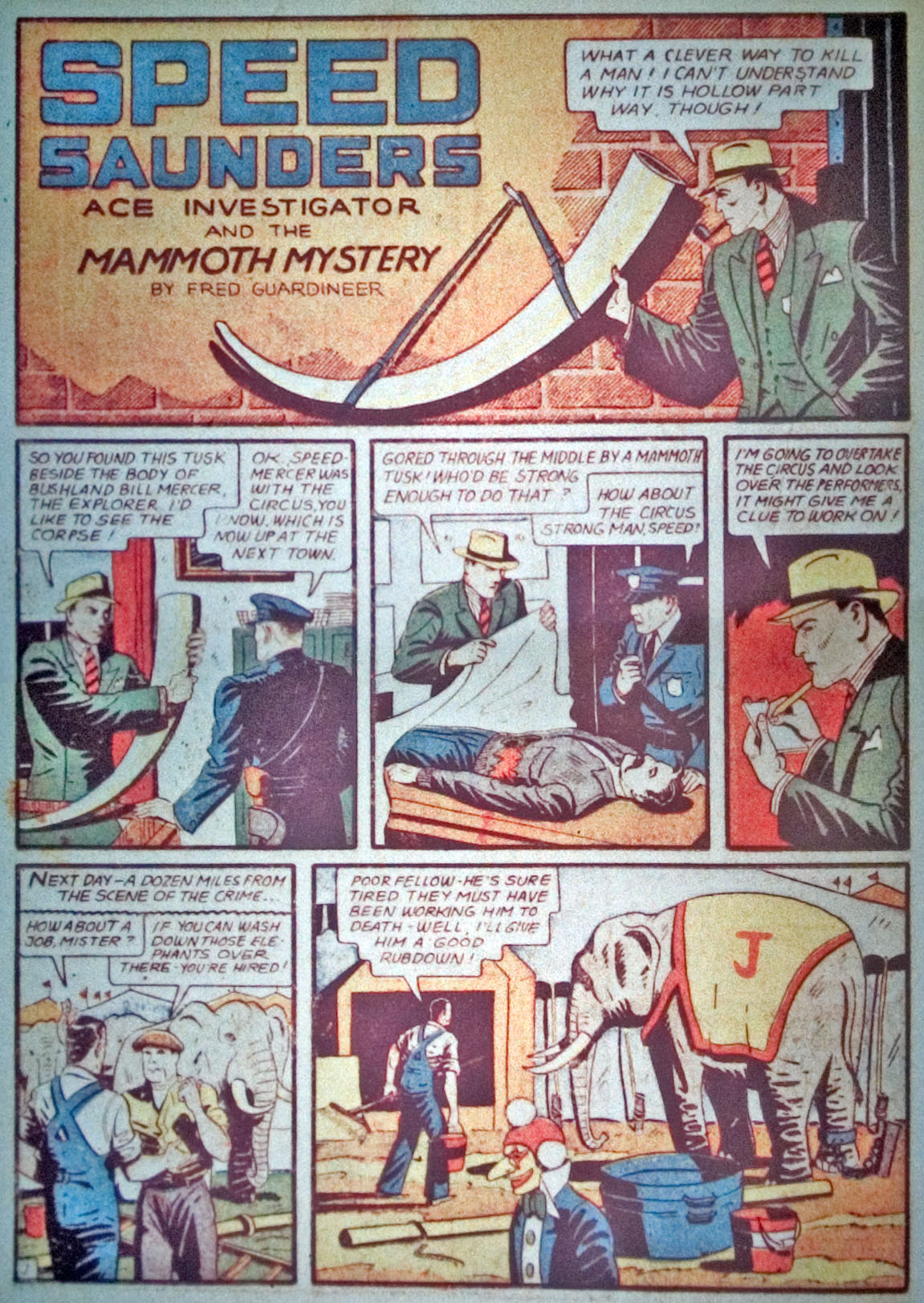 Read online Detective Comics (1937) comic -  Issue #31 - 36