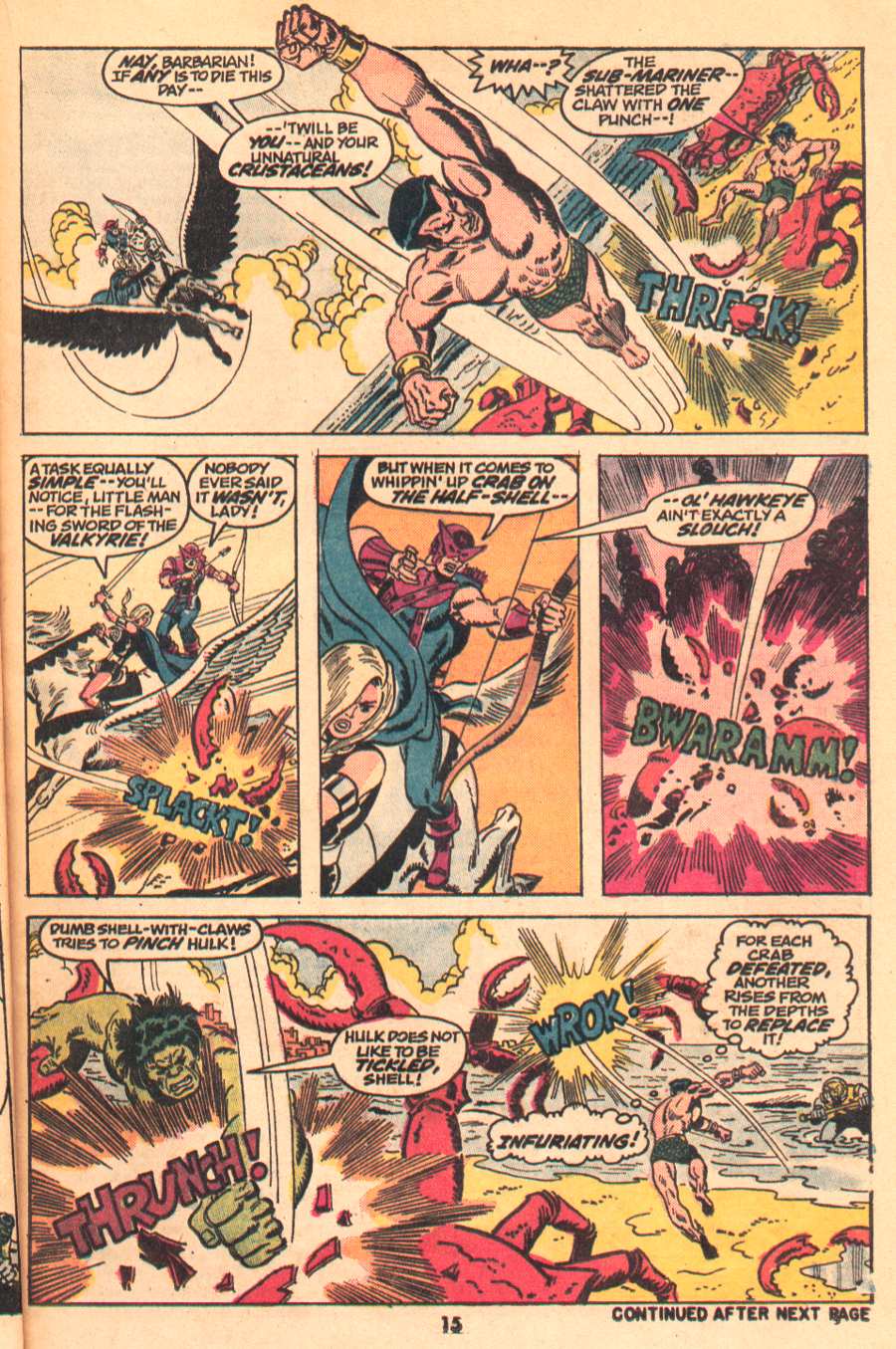 The Defenders (1972) Issue #7 #8 - English 12