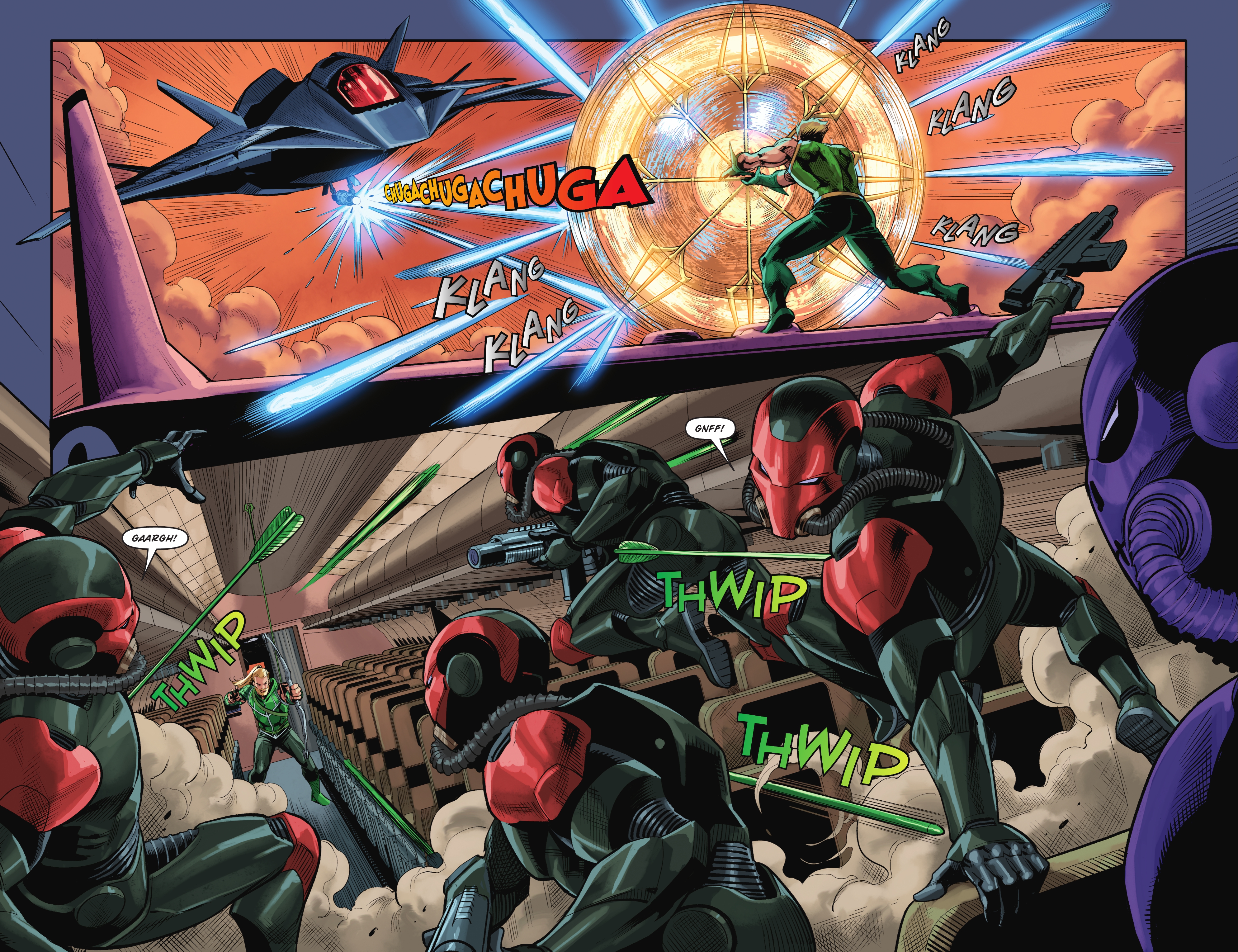 Read online Aquaman/Green Arrow - Deep Target comic -  Issue #2 - 10