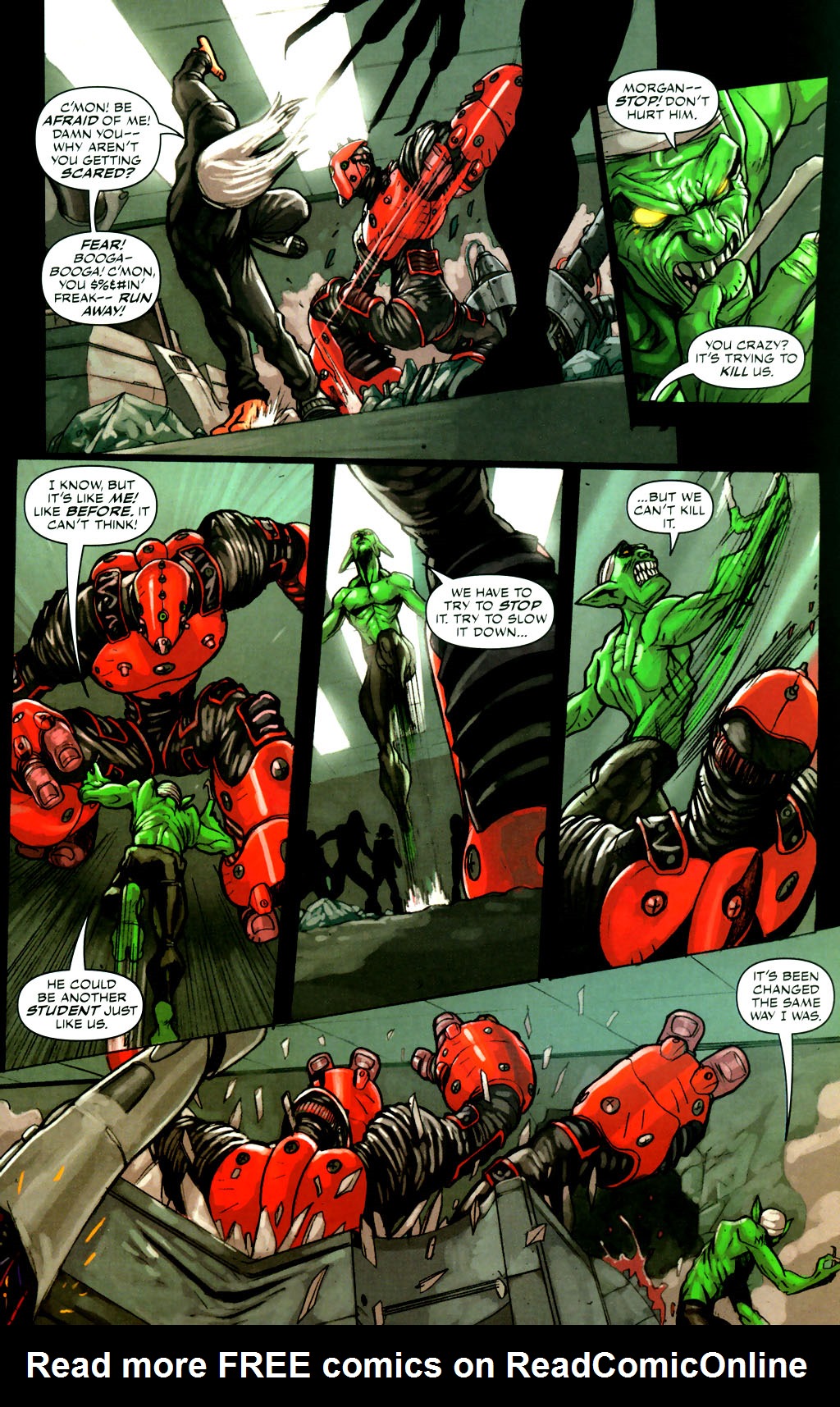 Read online Defex comic -  Issue #3 - 21