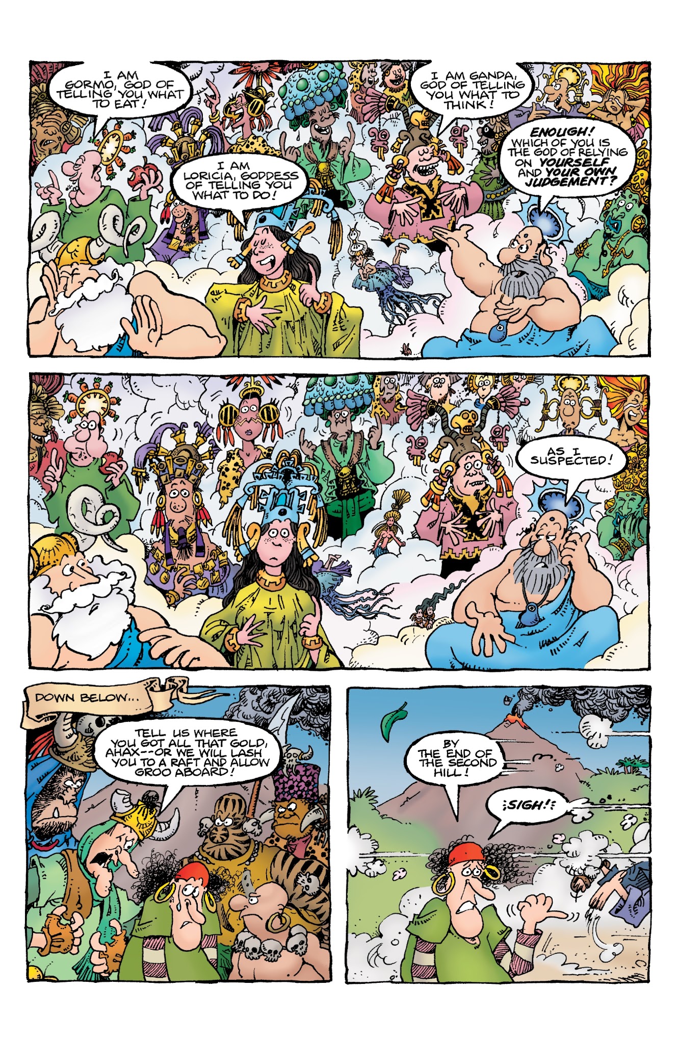 Read online Groo: Play of the Gods comic -  Issue #4 - 9