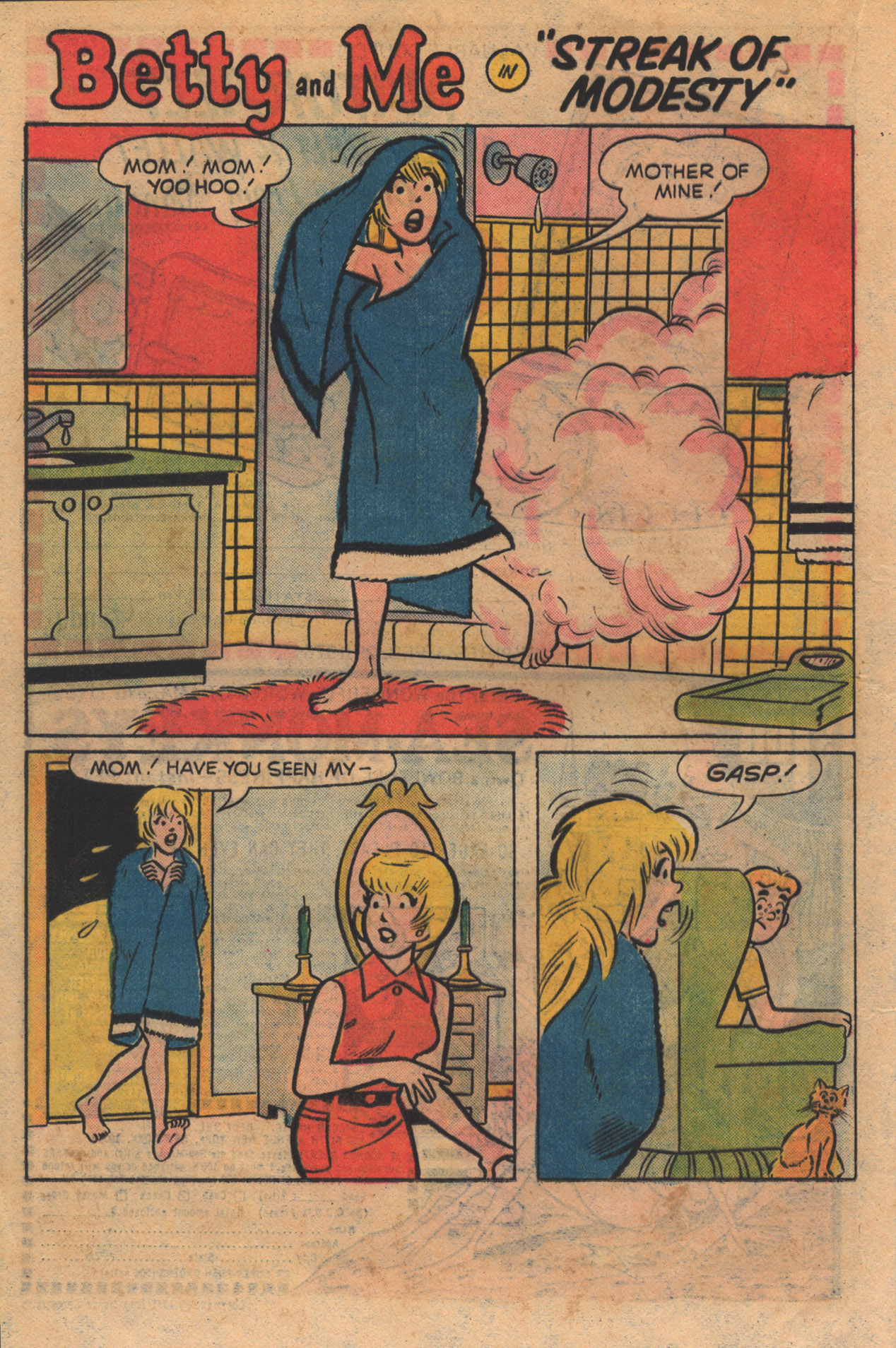 Read online Betty and Me comic -  Issue #70 - 20