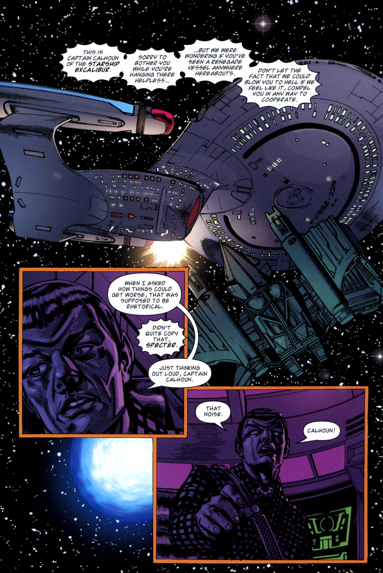 Read online Star Trek: New Frontier comic -  Issue #3 - 4