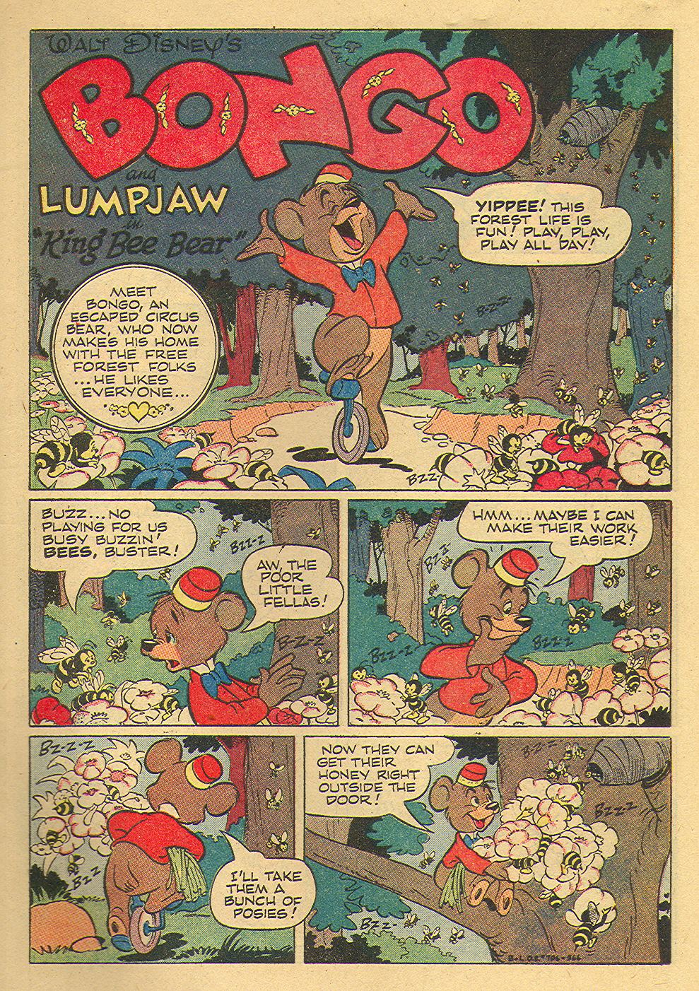 Read online Four Color Comics comic -  Issue #706 - 3