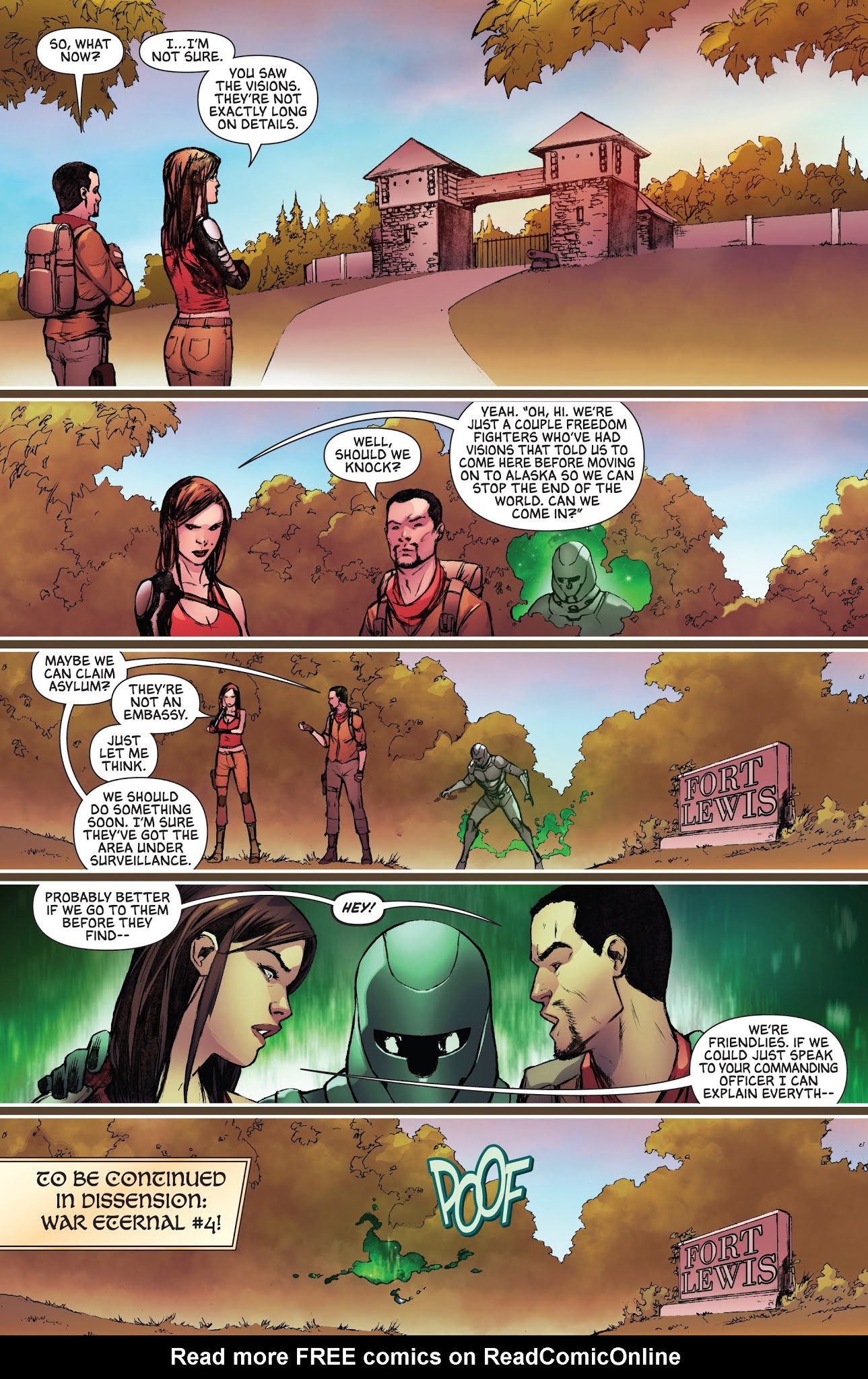 Read online Dissension: War Eternal comic -  Issue #3 - 22