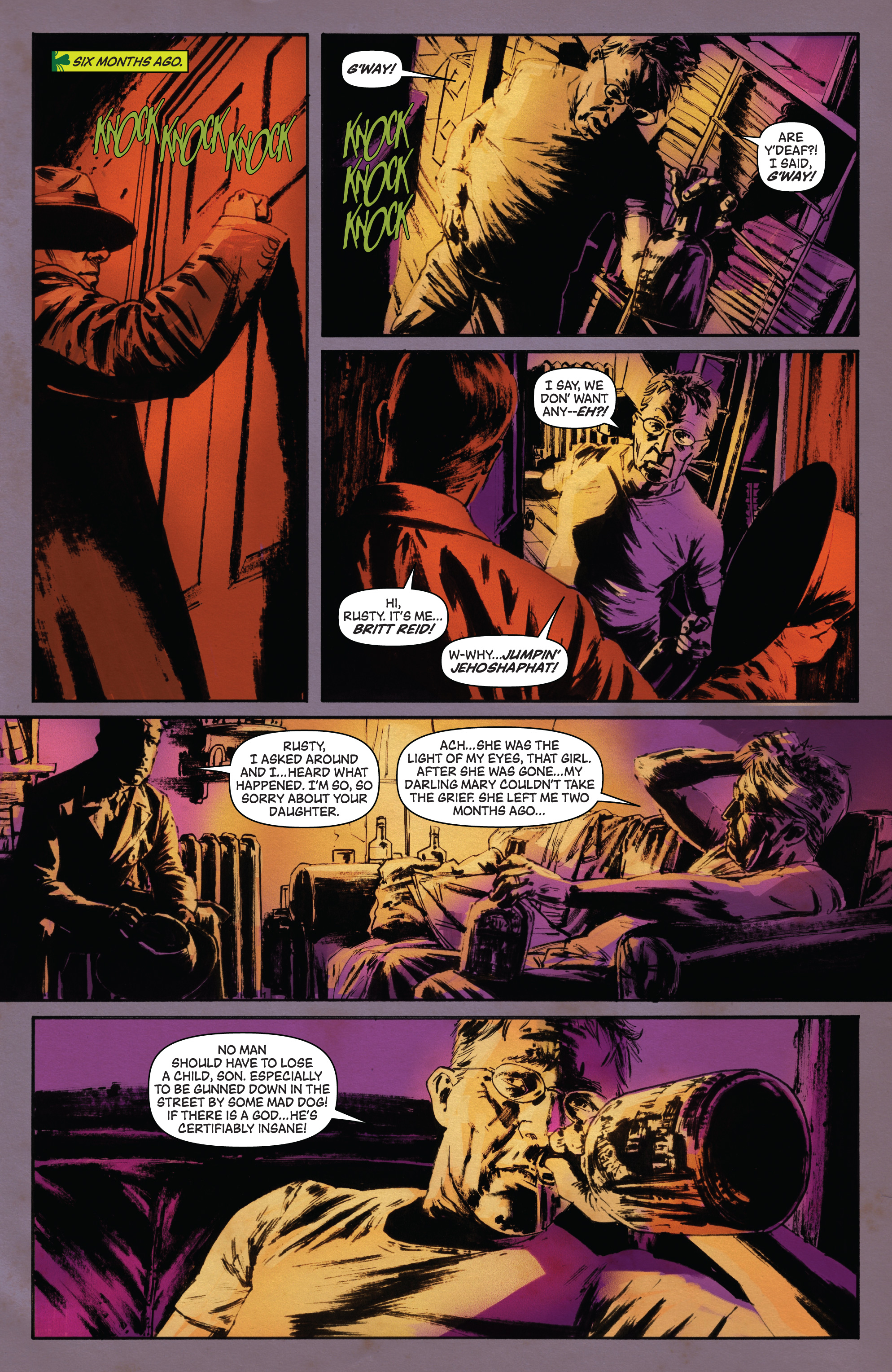 Read online Green Hornet: Year One comic -  Issue #6 - 12