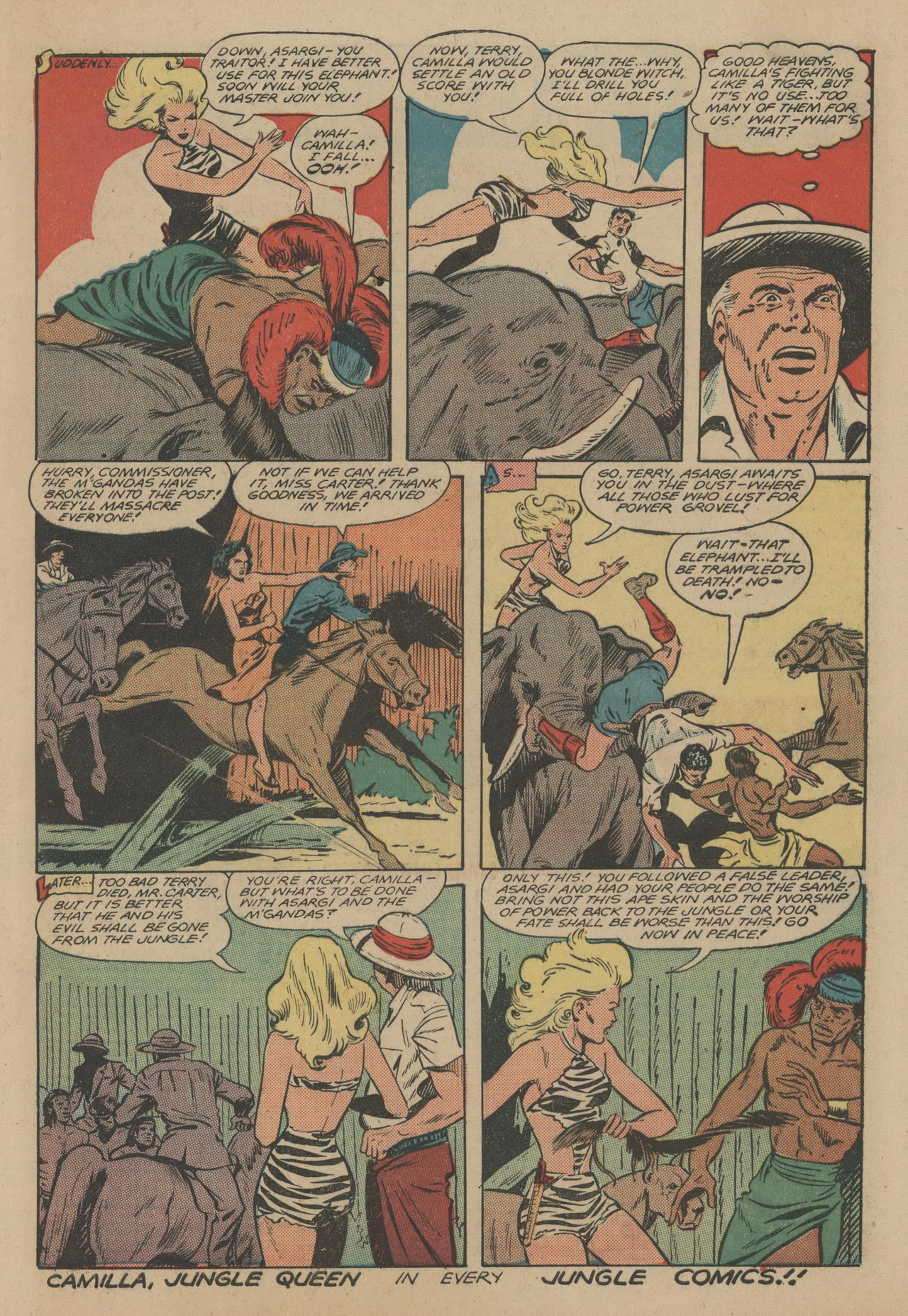 Read online Jungle Comics comic -  Issue #109 - 49