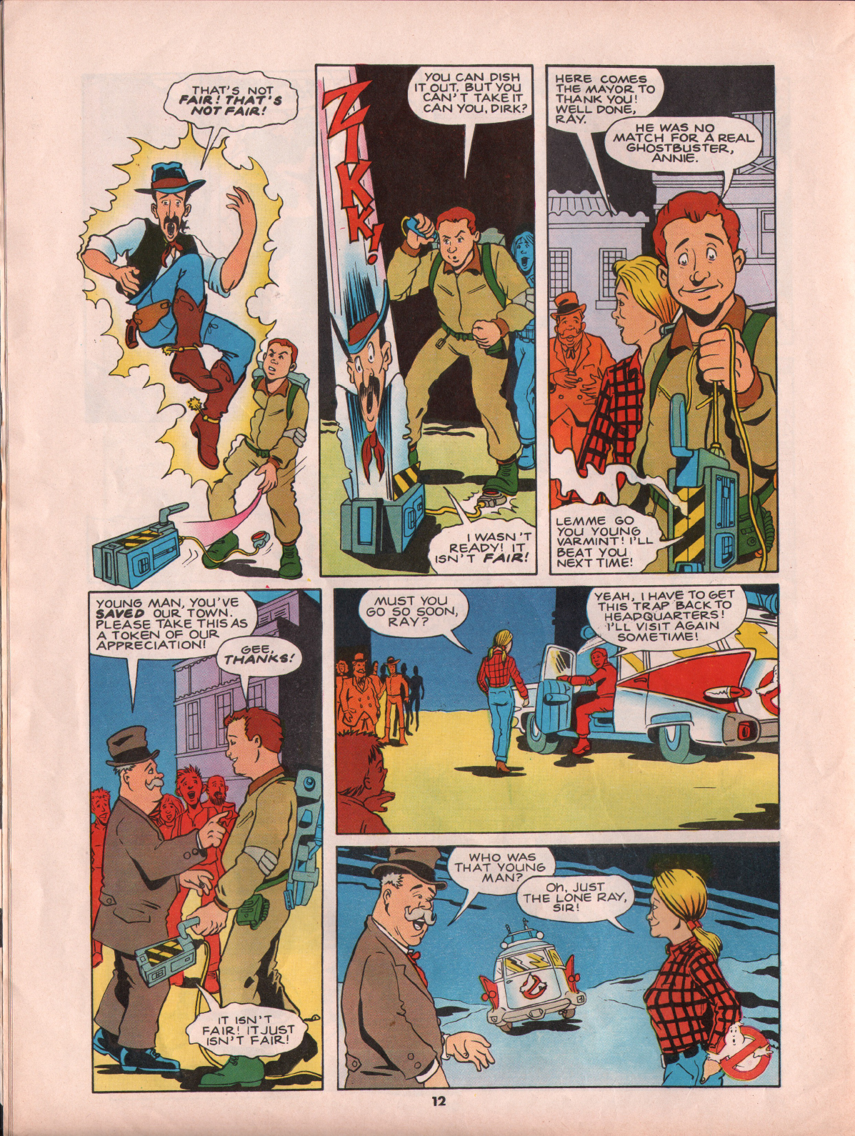 Read online The Real Ghostbusters comic -  Issue #6 - 12