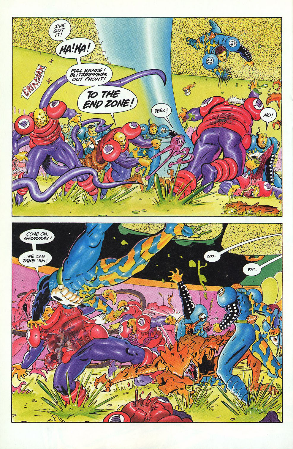 Read online Warriors of Plasm comic -  Issue #9 - 17