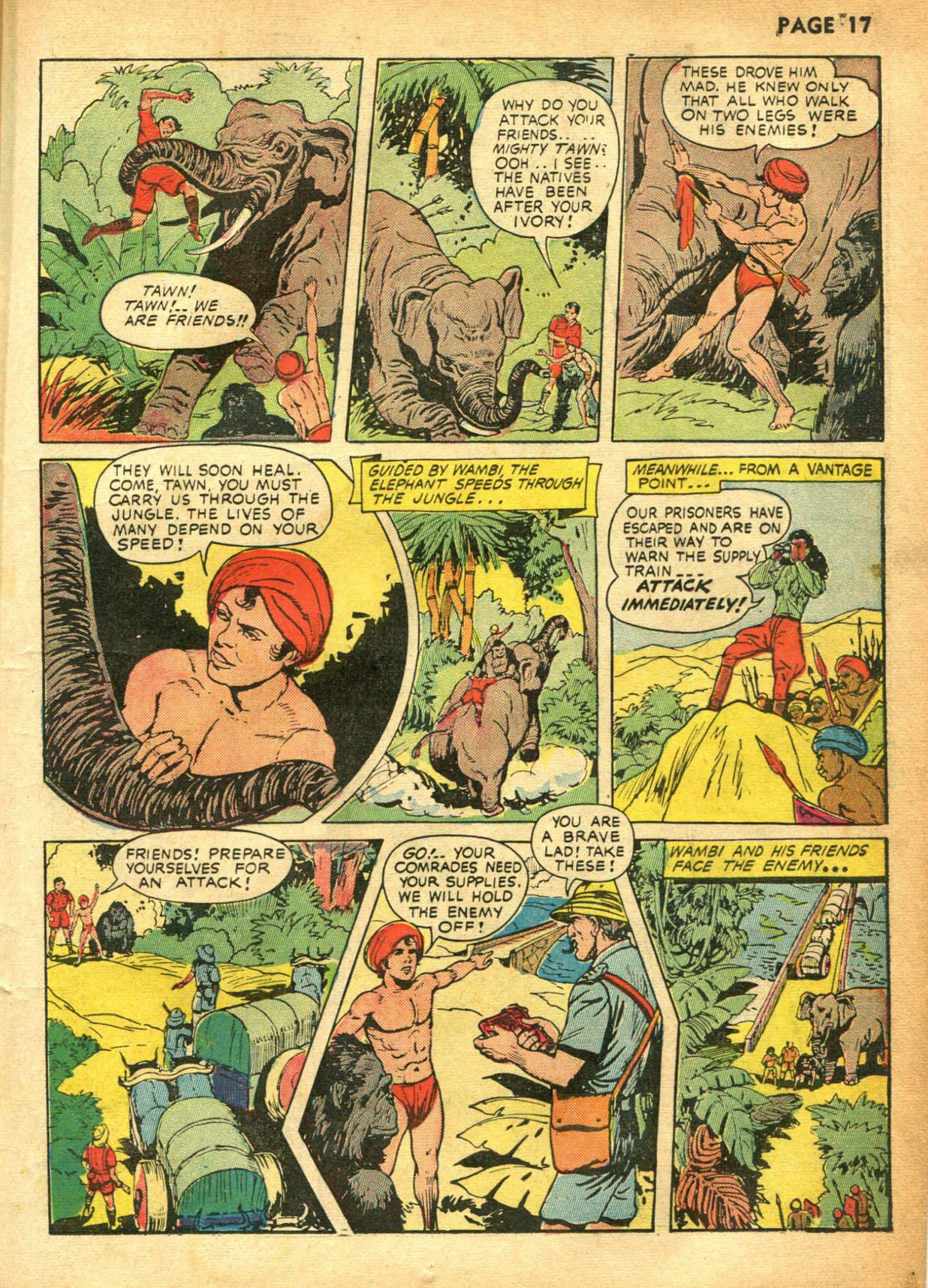 Read online Wambi Jungle Boy comic -  Issue #2 - 18
