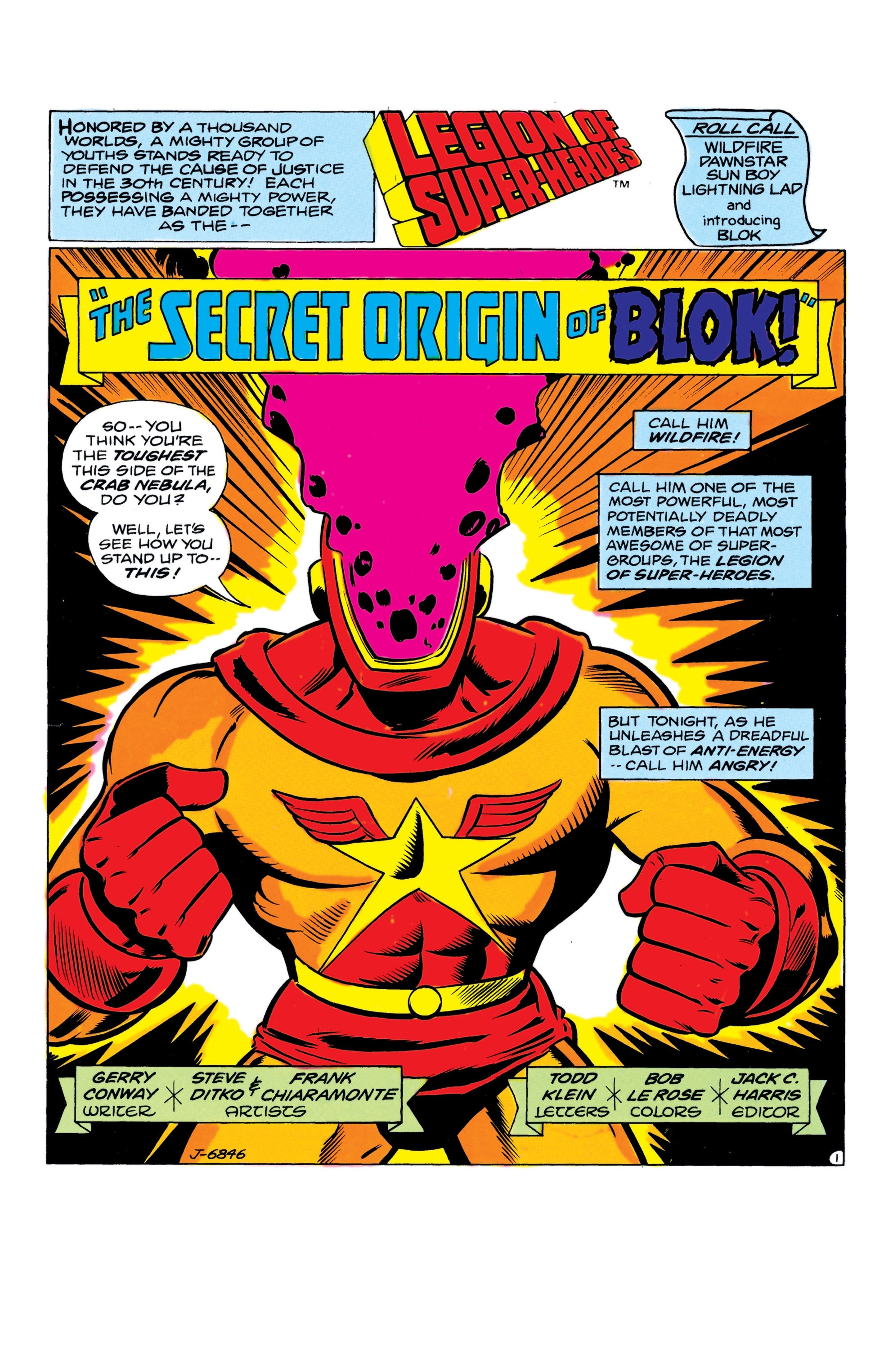 Read online Legion of Super-Heroes (1980) comic -  Issue #272 - 2