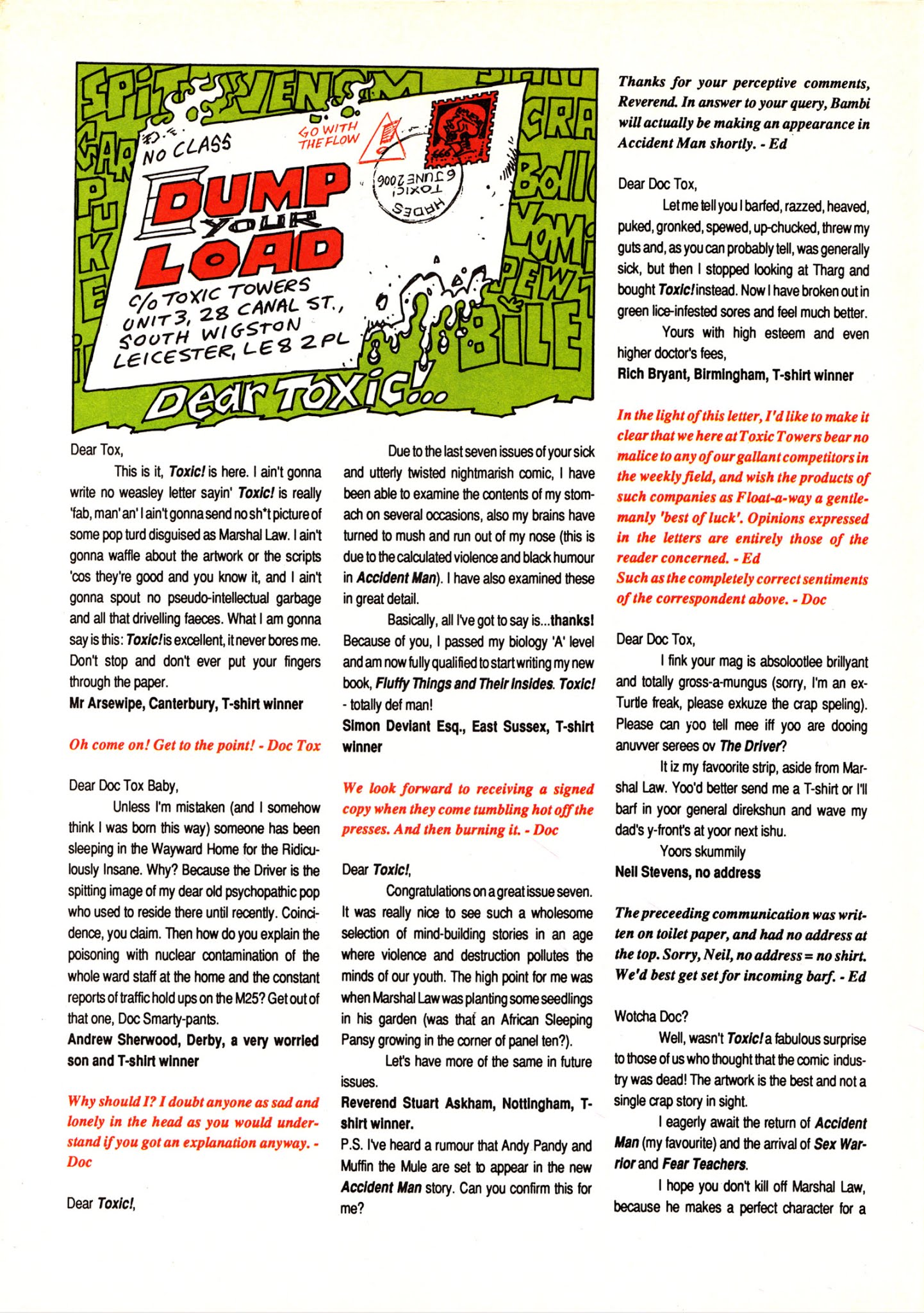 Read online Toxic! comic -  Issue #11 - 34