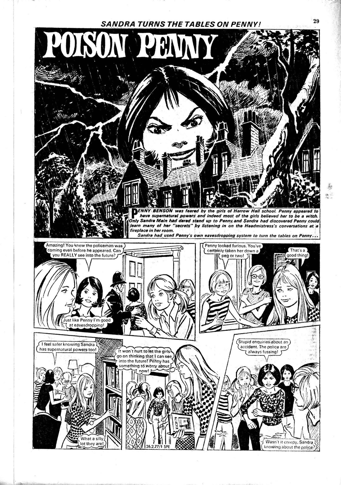 Read online Spellbound (1976) comic -  Issue #23 - 29