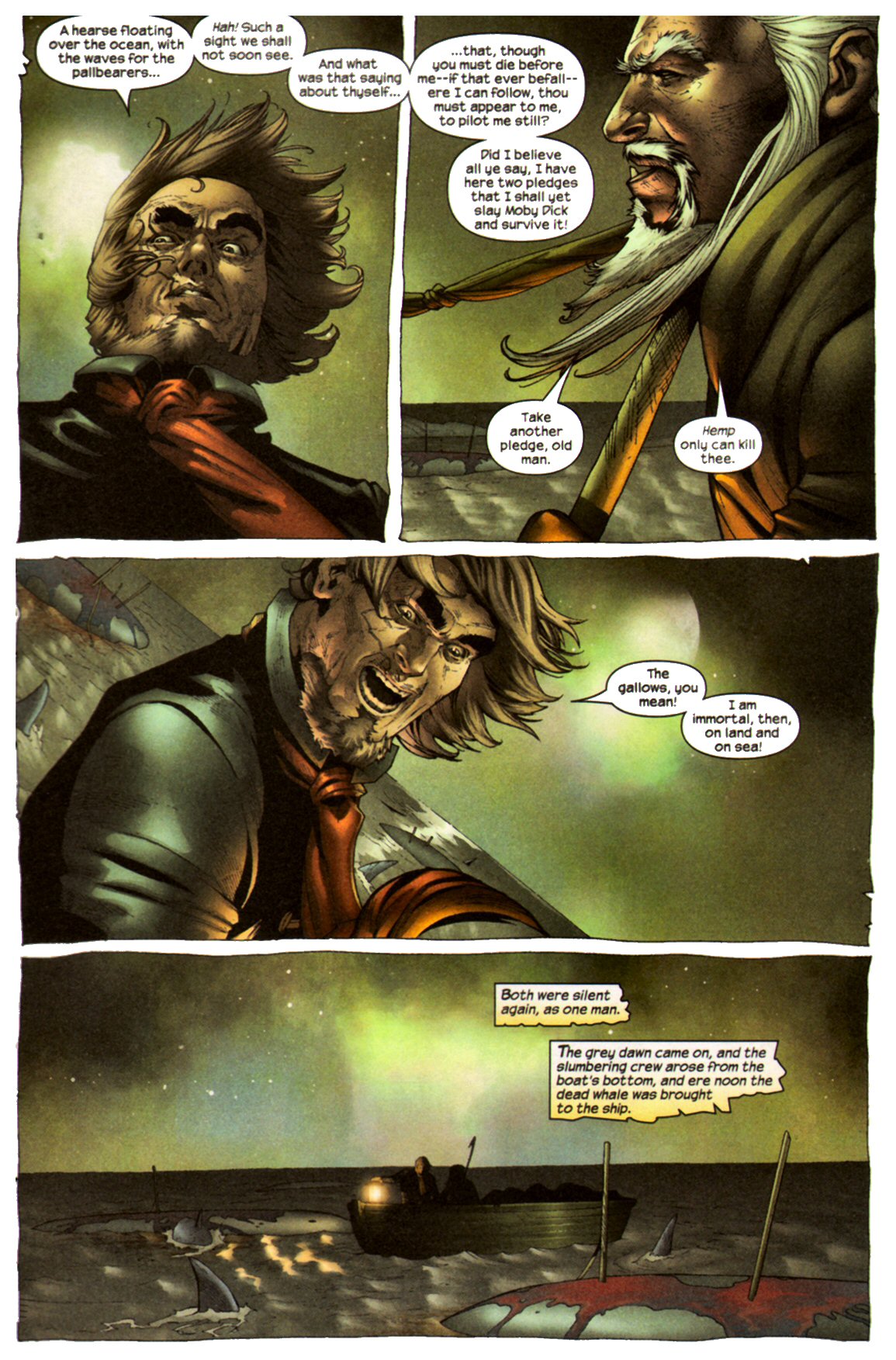 Read online Marvel Illustrated: Moby Dick comic -  Issue # TPB - 83