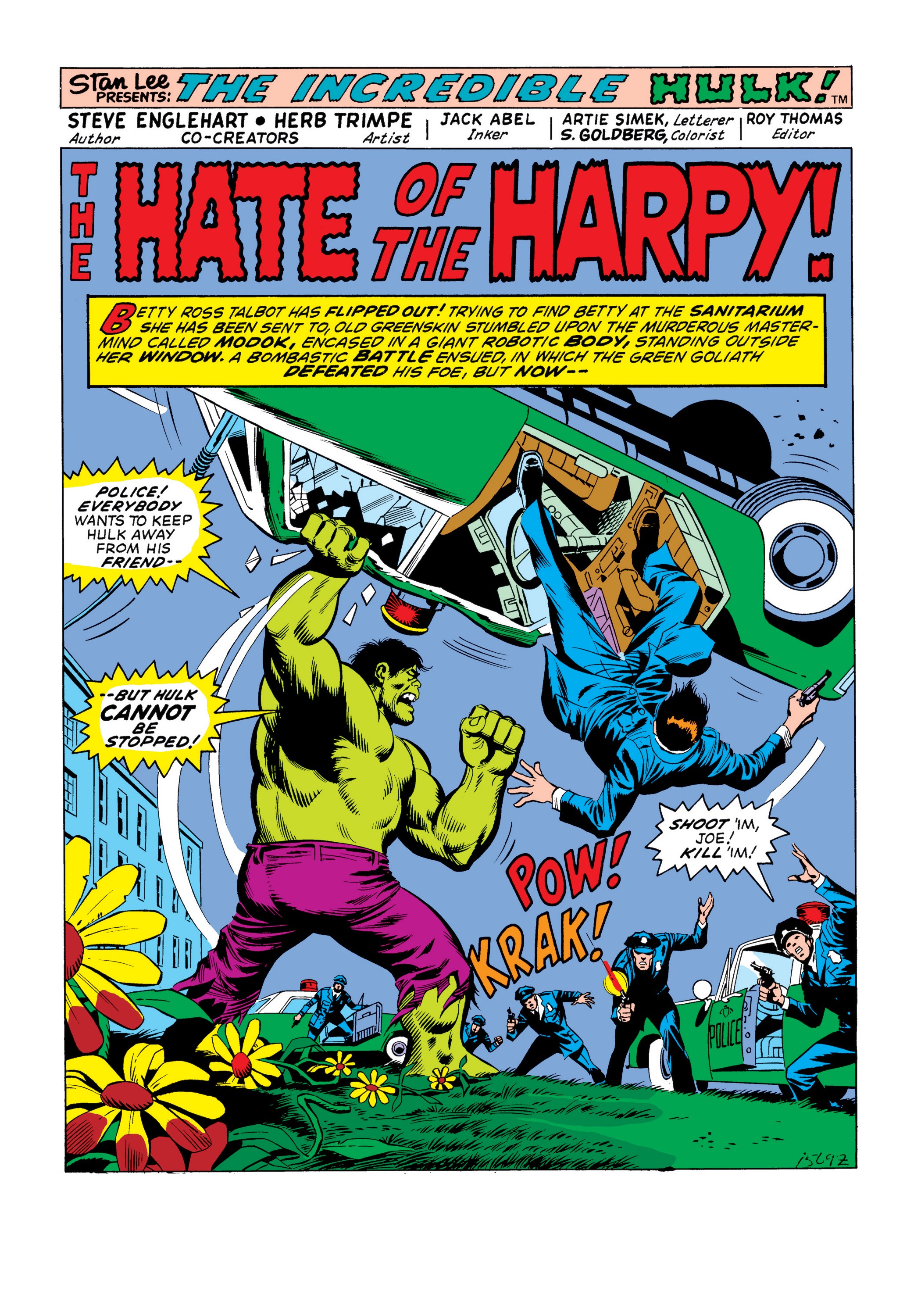 Read online Marvel Masterworks: The Incredible Hulk comic -  Issue # TPB 9 (Part 3) - 38