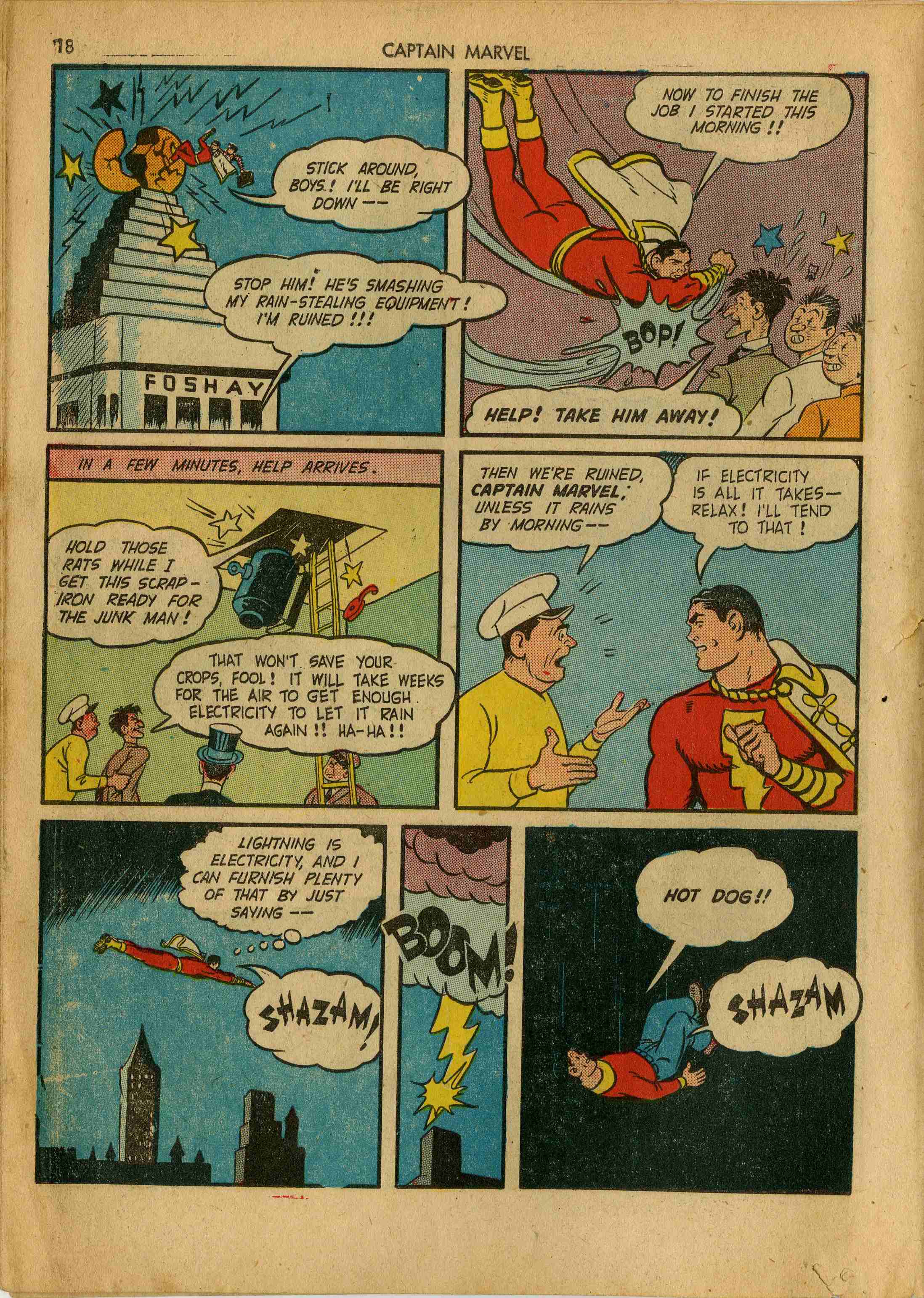 Read online Captain Marvel Adventures comic -  Issue #24 - 18