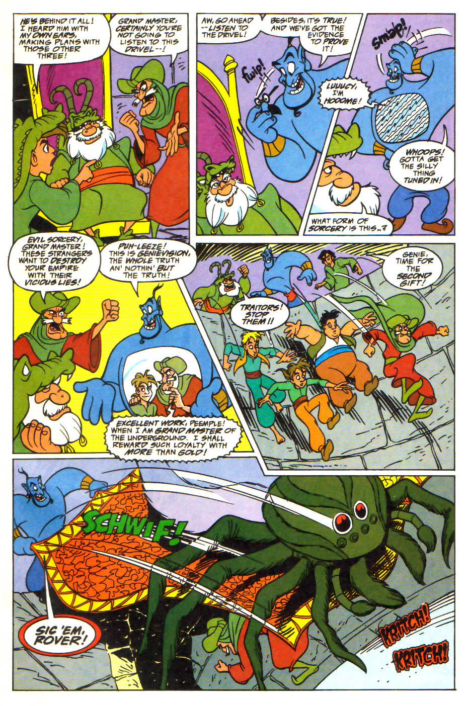 Read online Disney's Aladdin comic -  Issue #4 - 21
