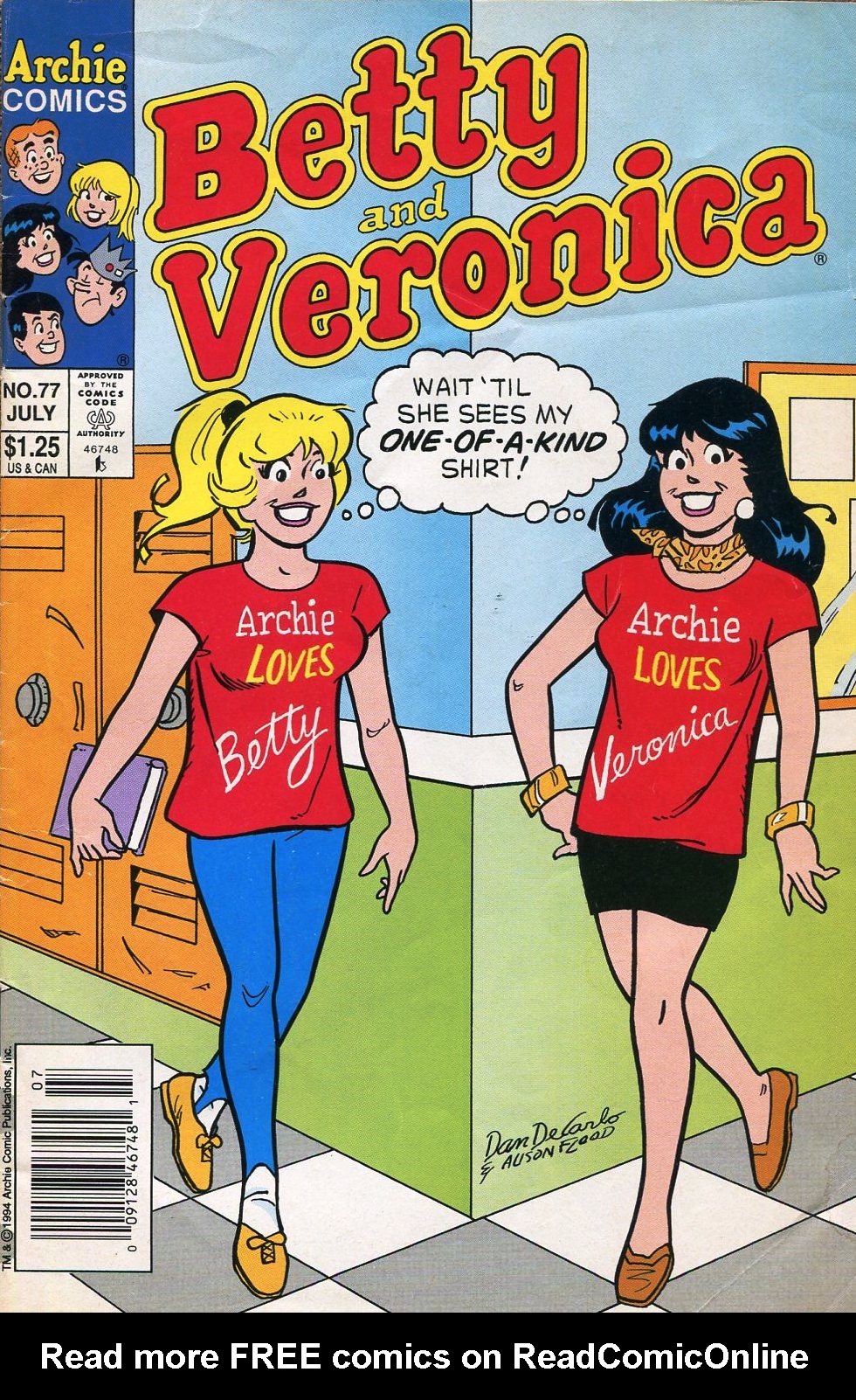 Read online Betty and Veronica (1987) comic -  Issue #77 - 1
