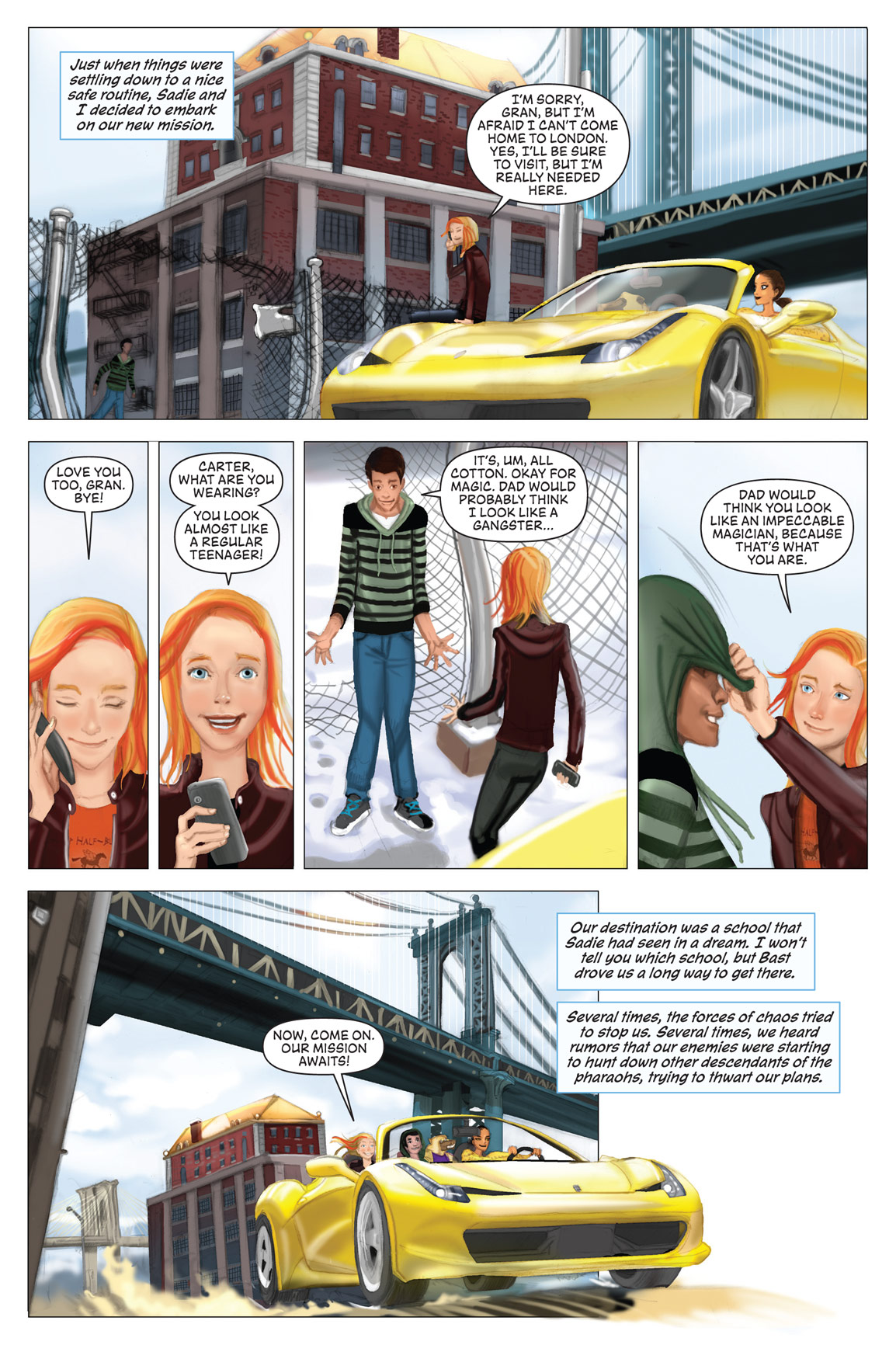 Read online The Kane Chronicles comic -  Issue # TPB 1 - 188