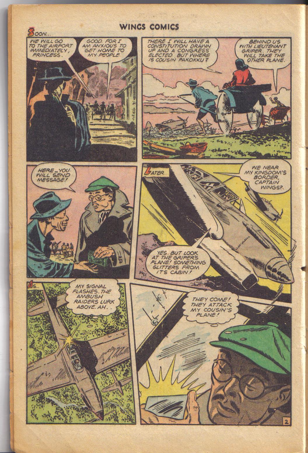 Read online Wings Comics comic -  Issue #79 - 4