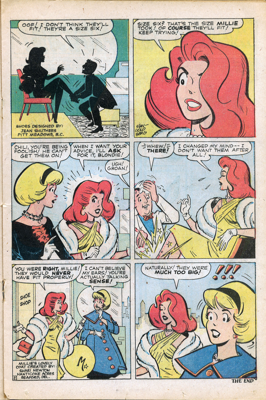 Read online Millie the Model comic -  Issue #104 - 17