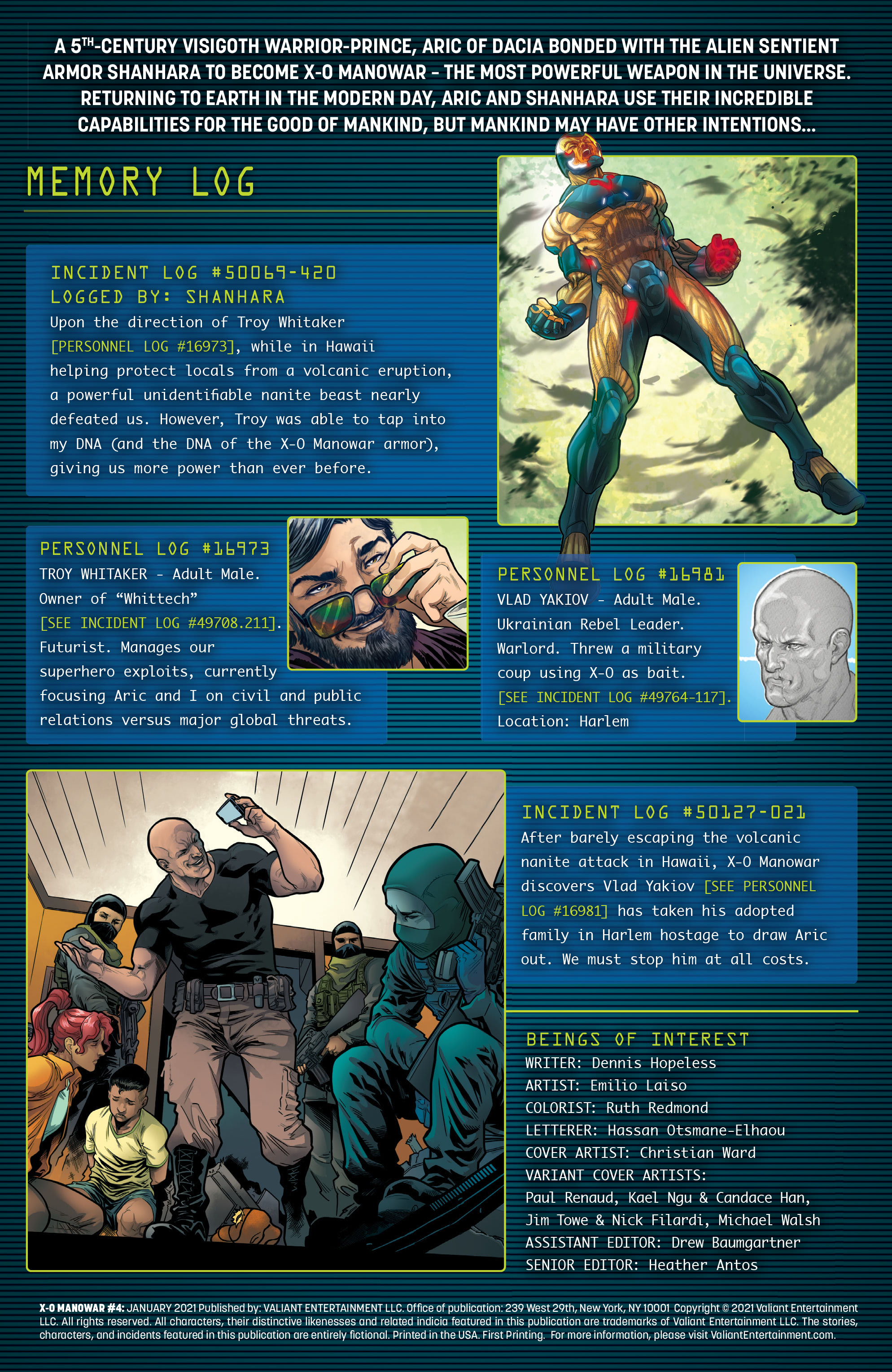 Read online X-O Manowar (2020) comic -  Issue #4 - 2