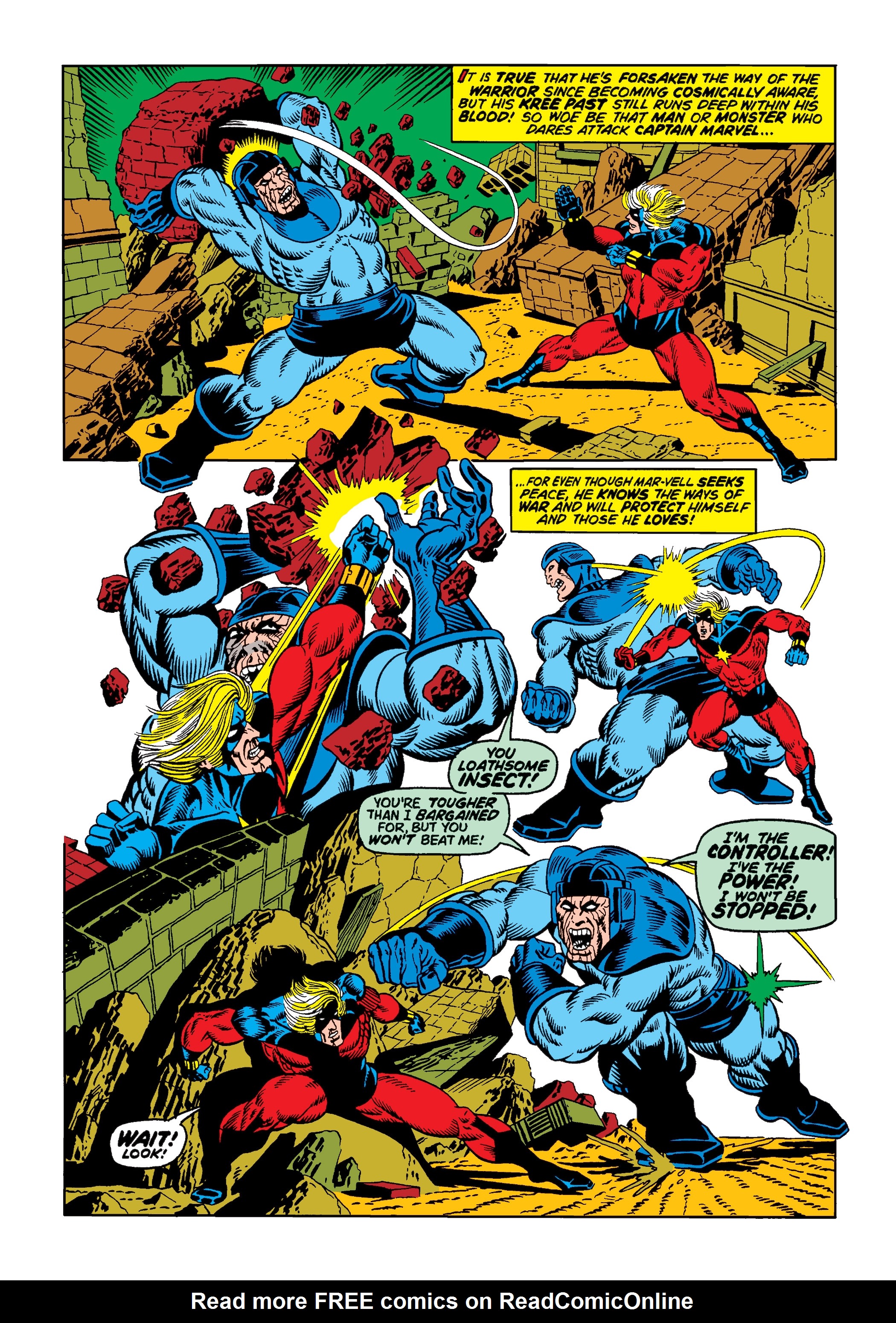 Read online Marvel Masterworks: Captain Marvel comic -  Issue # TPB 3 (Part 3) - 8