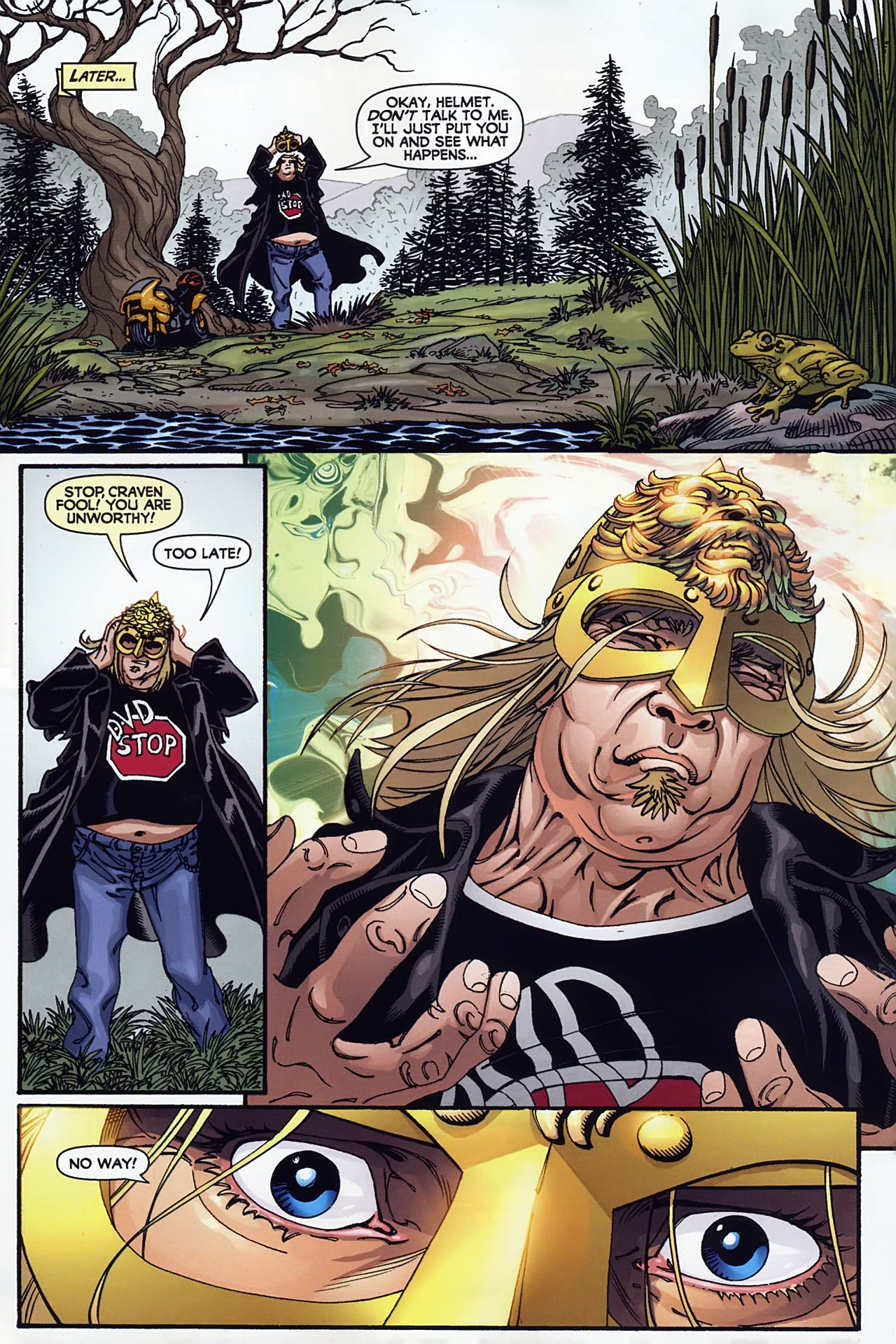 Read online The Helm comic -  Issue #1 - 11