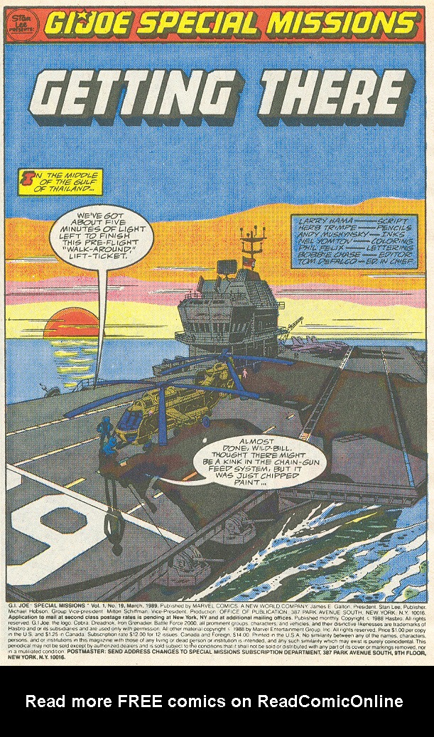 G.I. Joe Special Missions Issue #19 #16 - English 2